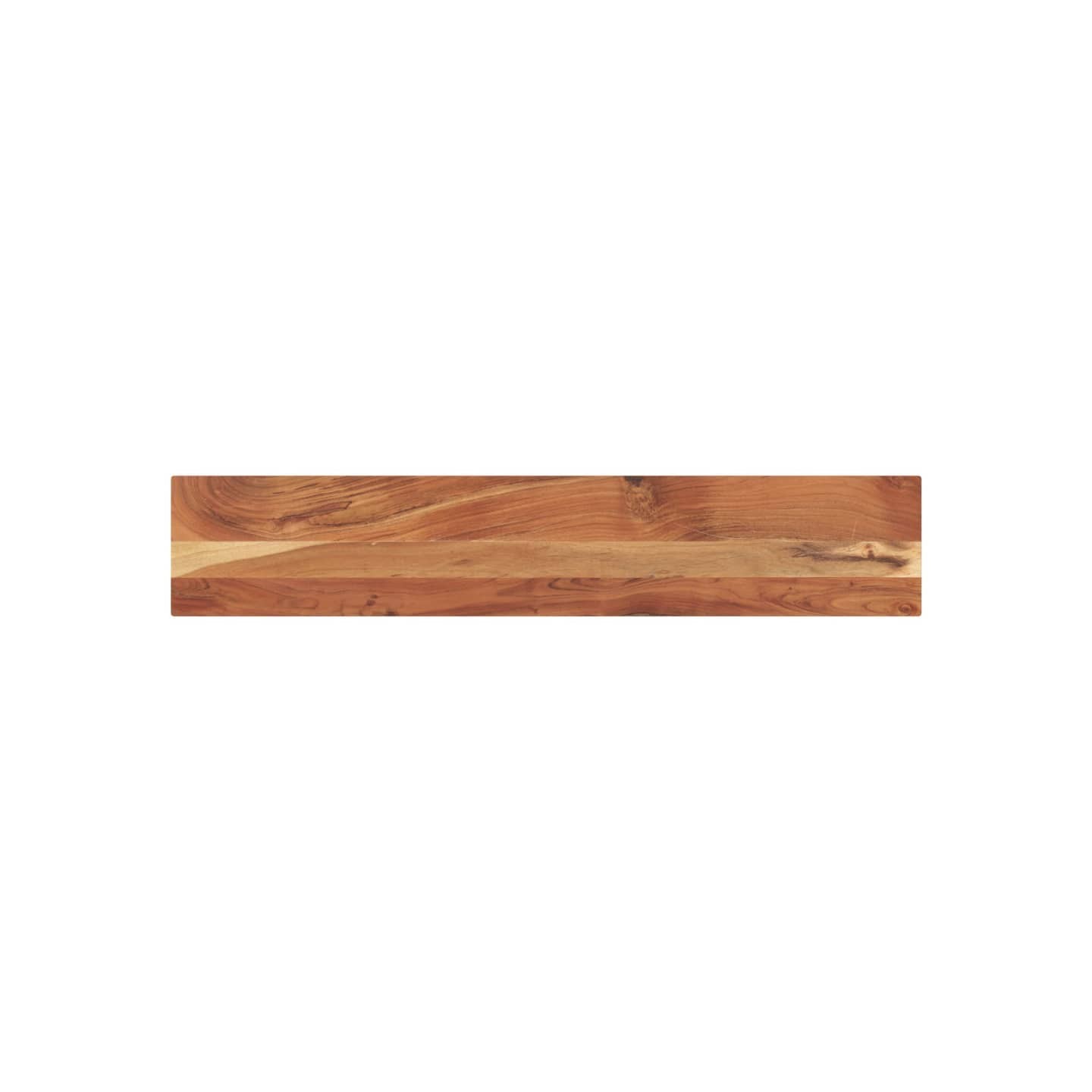 Dessus de table 160x20x3,8cm rectangulaire bois massif d'acacia