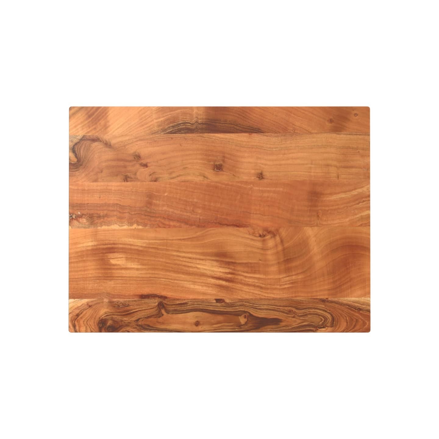 Dessus de table 70x60x3,8 cm rectangulaire bois massif d'acacia
