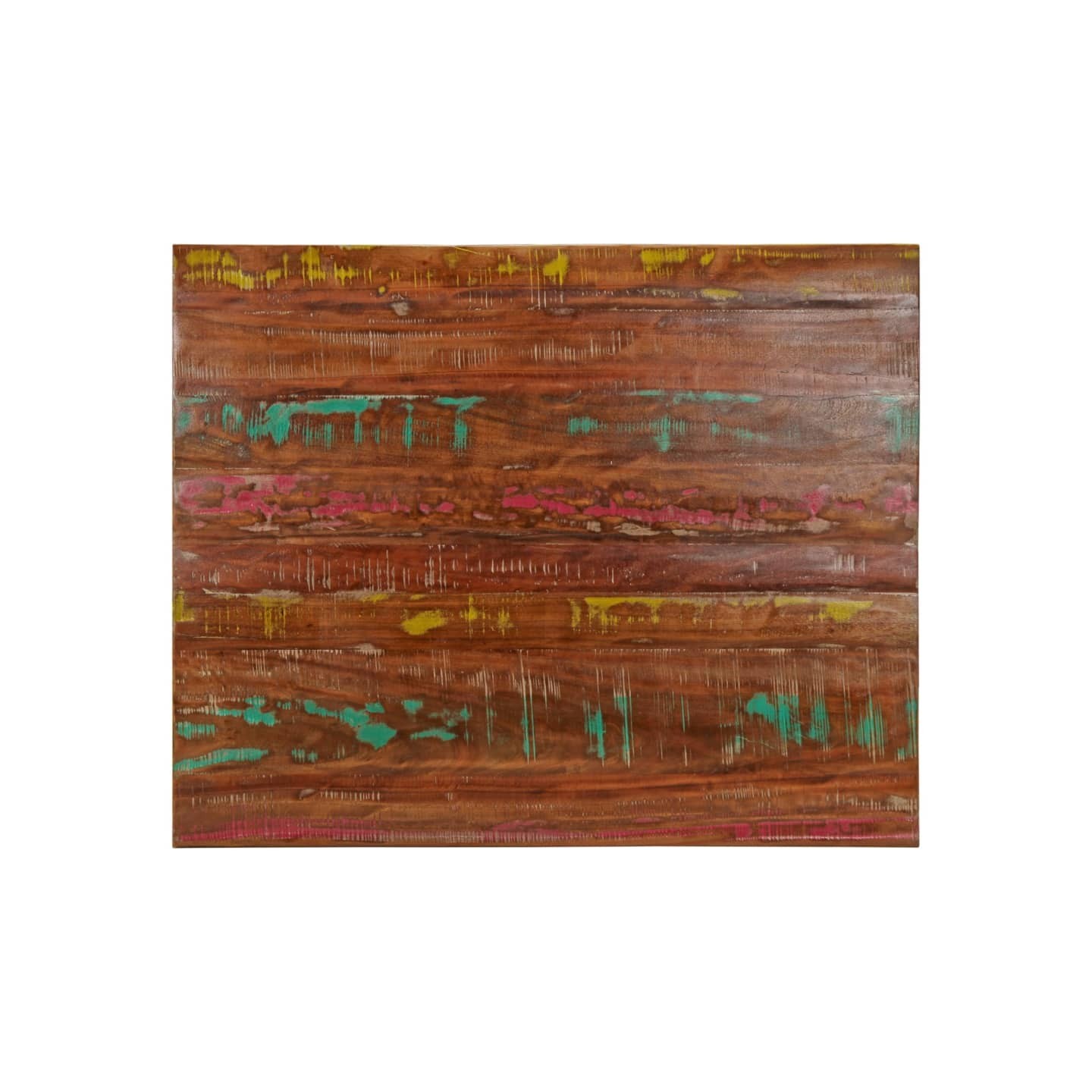 Dessus de table 90x80x2,5 cm rectangulaire bois massif récupéré