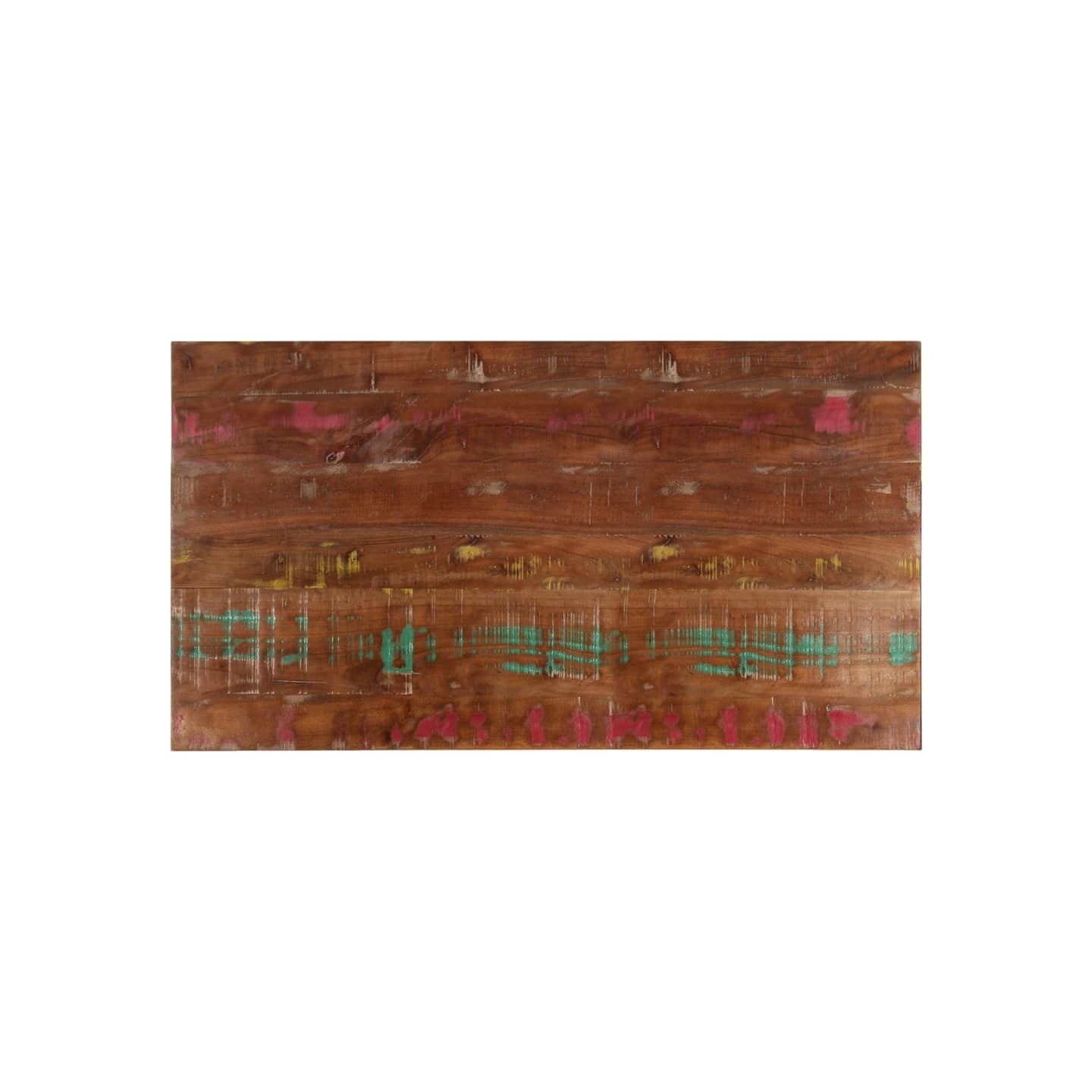 Dessus de table 100x70x2,5cm rectangulaire bois massif récupéré