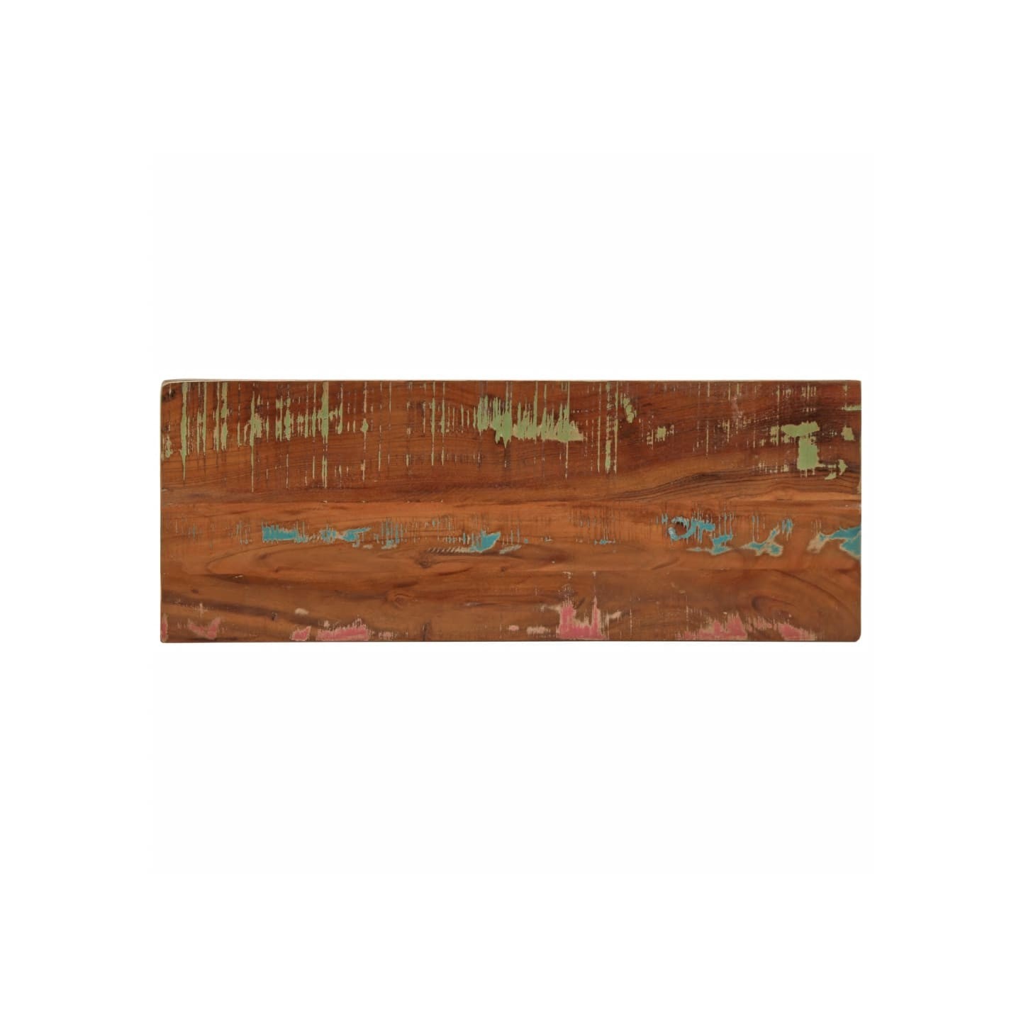 Dessus de table 80x20x3,8 cm rectangulaire bois massif récupéré