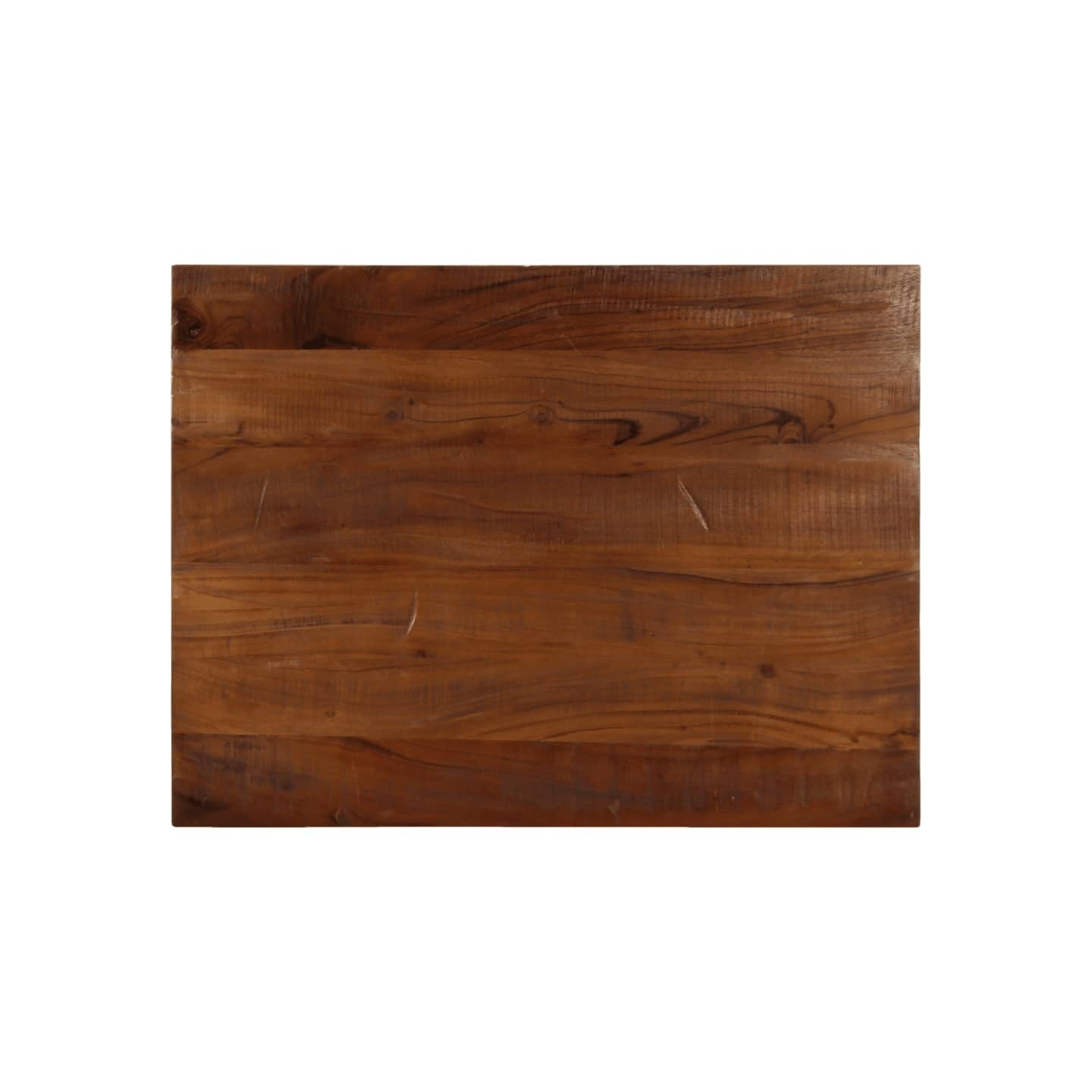 Dessus de table 80x70x2,5 cm rectangulaire bois massif récupéré