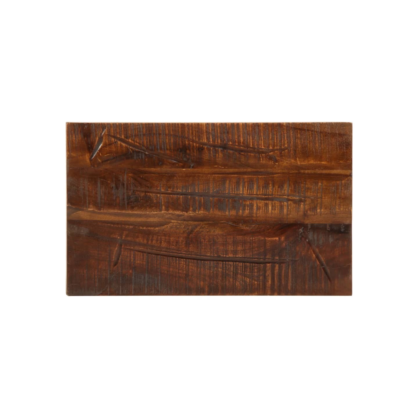 Dessus de table 40x20x3,8 cm rectangulaire bois massif récupéré