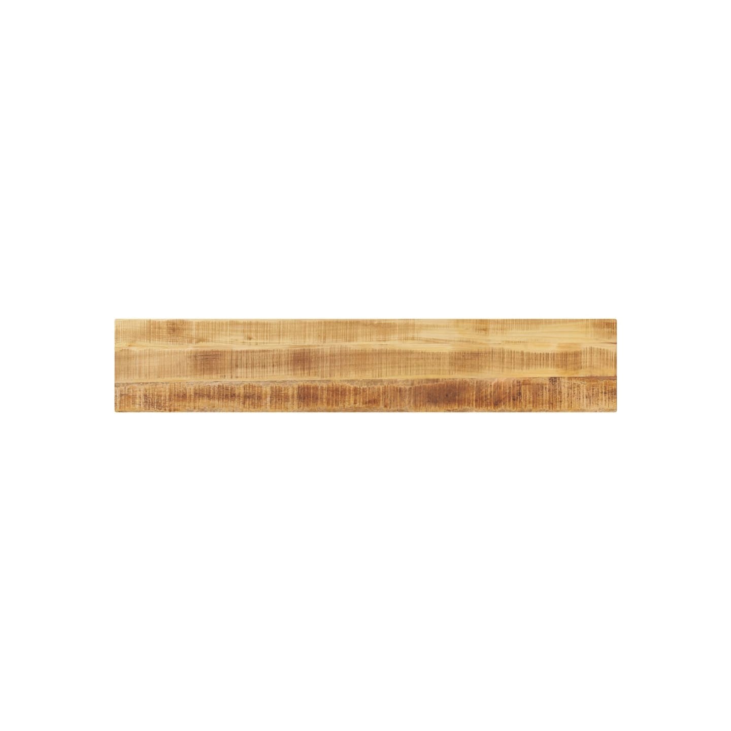 Dessus de table rectangulaire bois massif de manguier brut