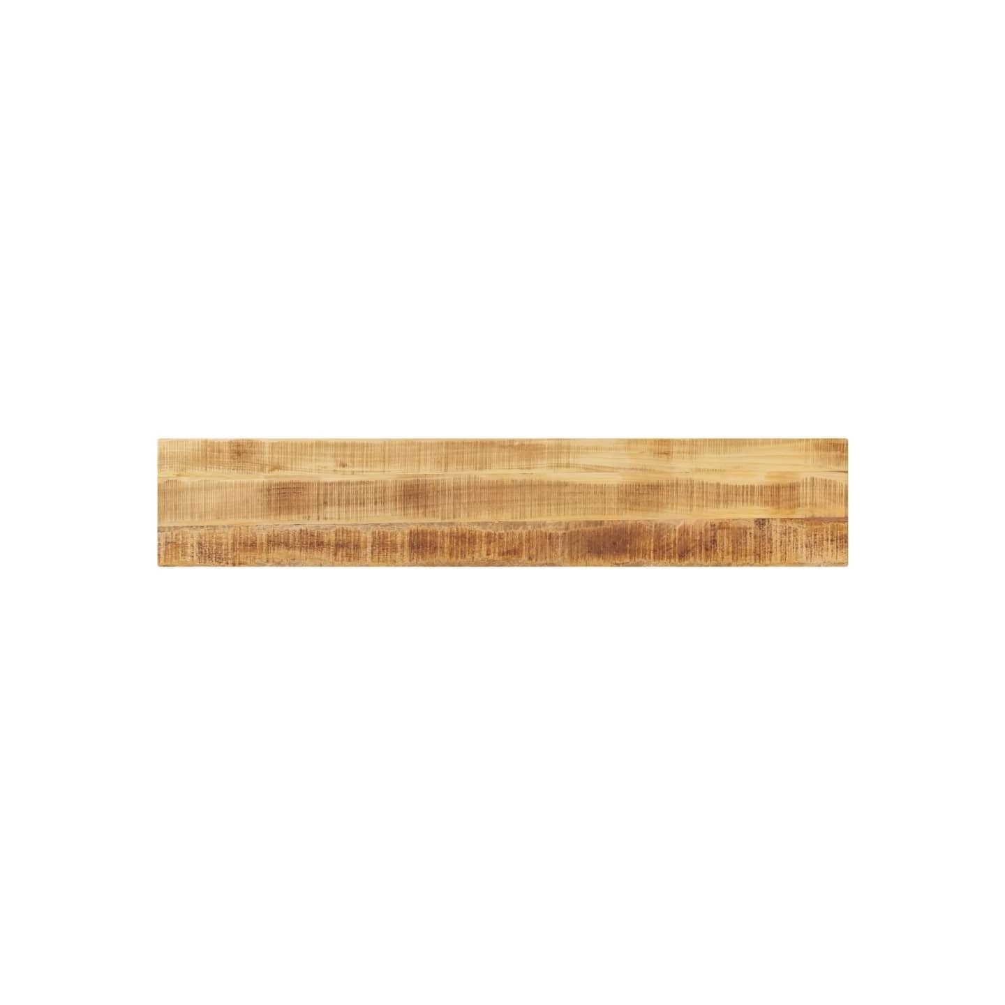 Dessus de table rectangulaire bois massif de manguier brut