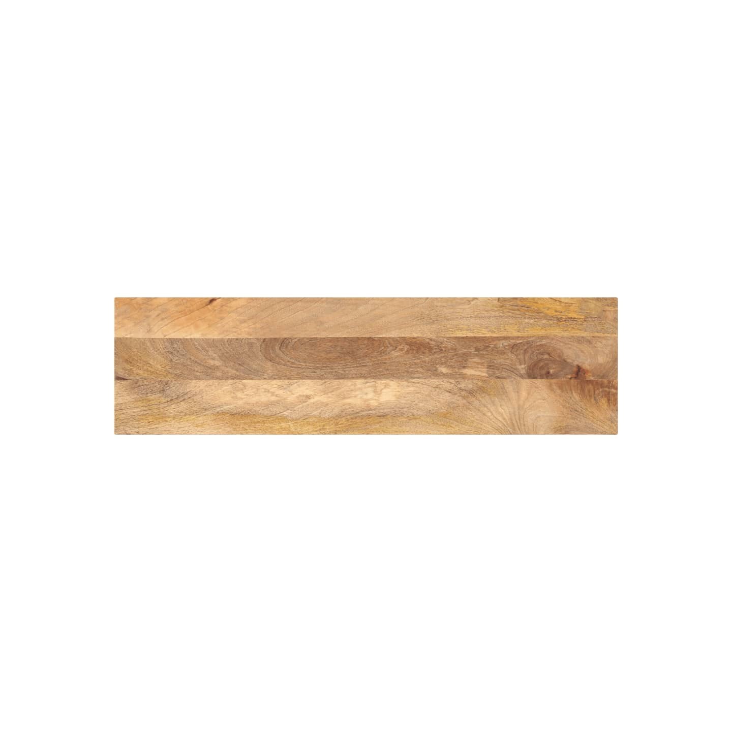 Dessus de table 100x20x2,5cm rectangulaire bois massif manguier