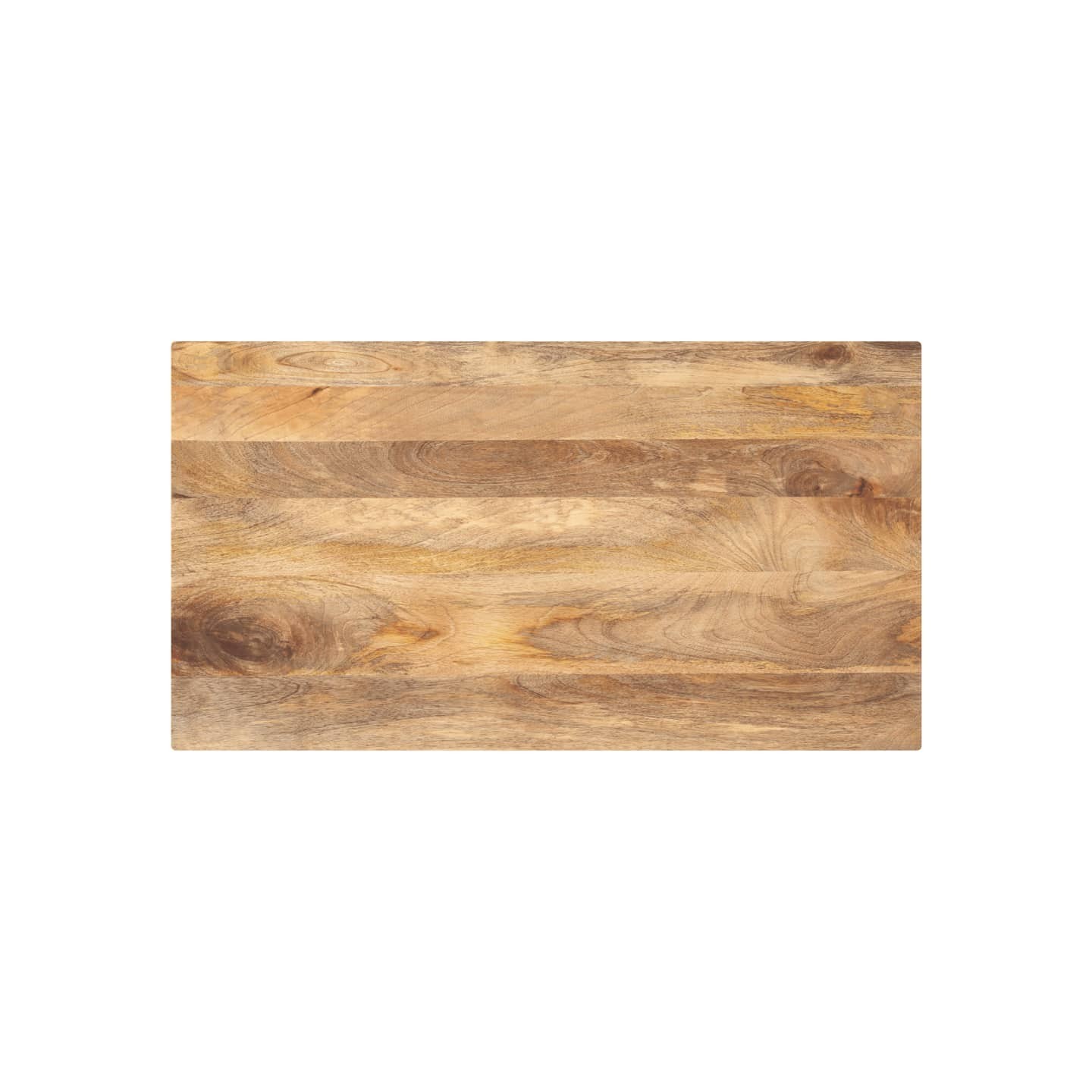Dessus de table 100x70x2,5cm rectangulaire bois massif manguier