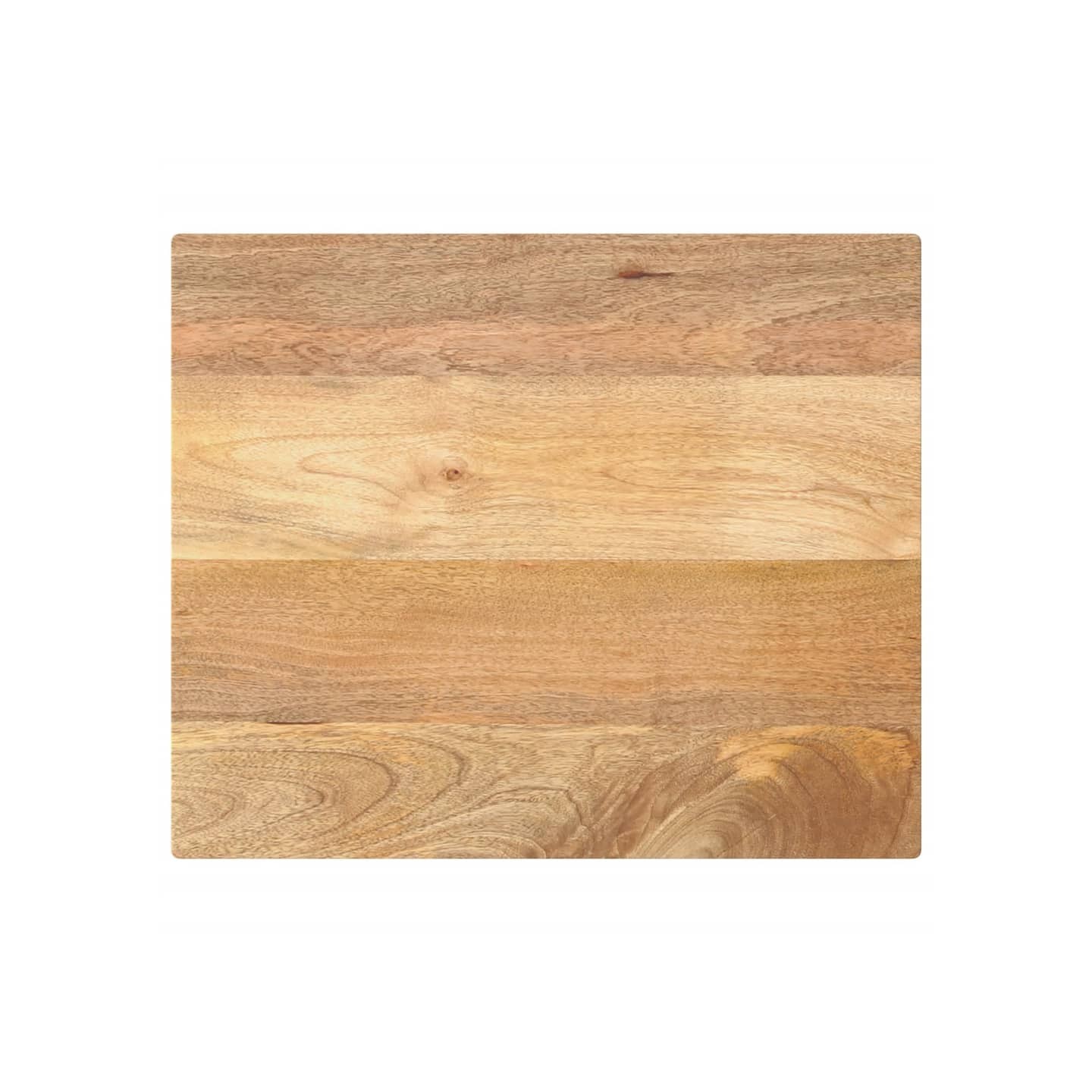 Dessus de table 60x50x2,5 cm rectangulaire bois massif manguier