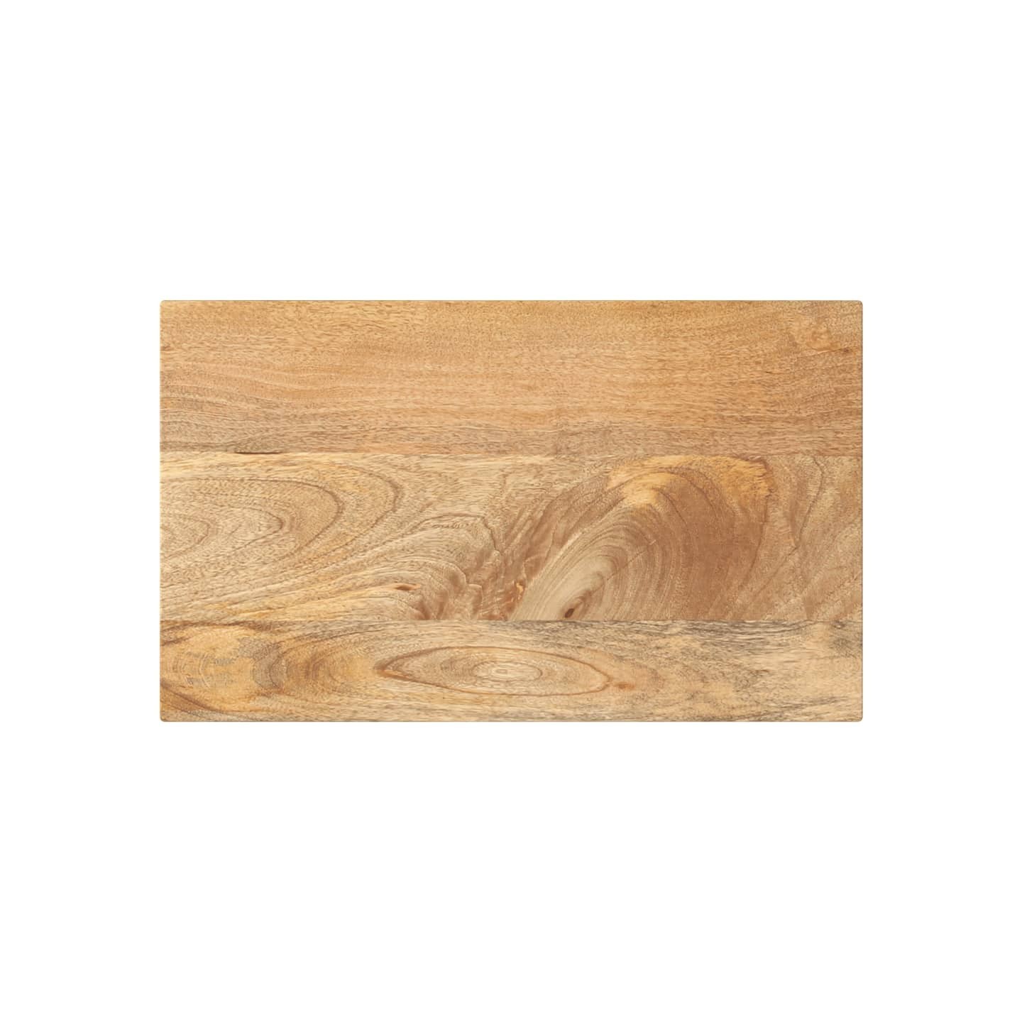 Dessus de table 40x30x3,8 cm rectangulaire bois massif manguier