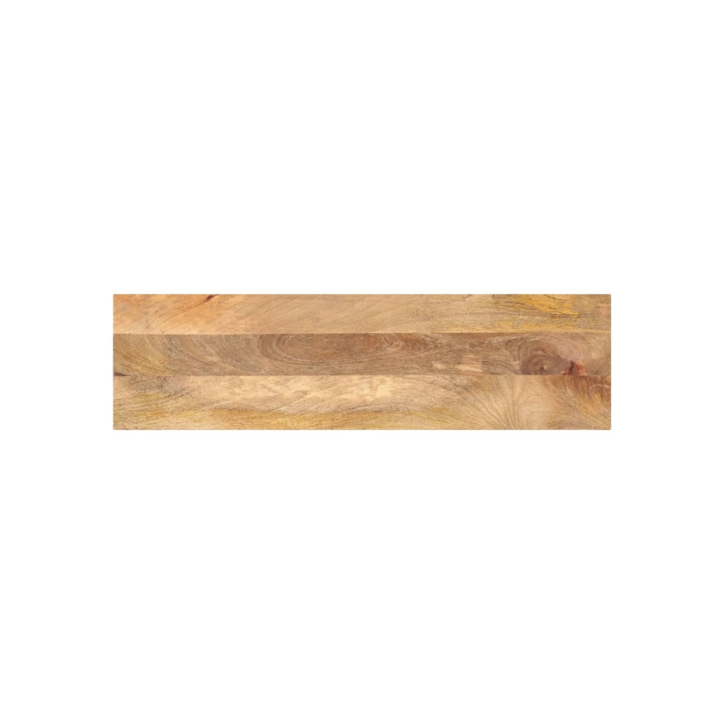 Dessus de table 100x30x3,8cm rectangulaire bois massif manguier