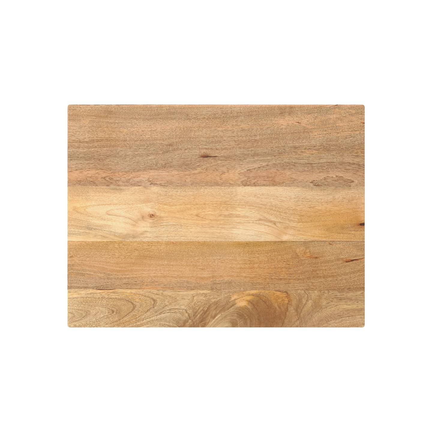 Dessus de table 80x60x3,8 cm rectangulaire bois massif manguier