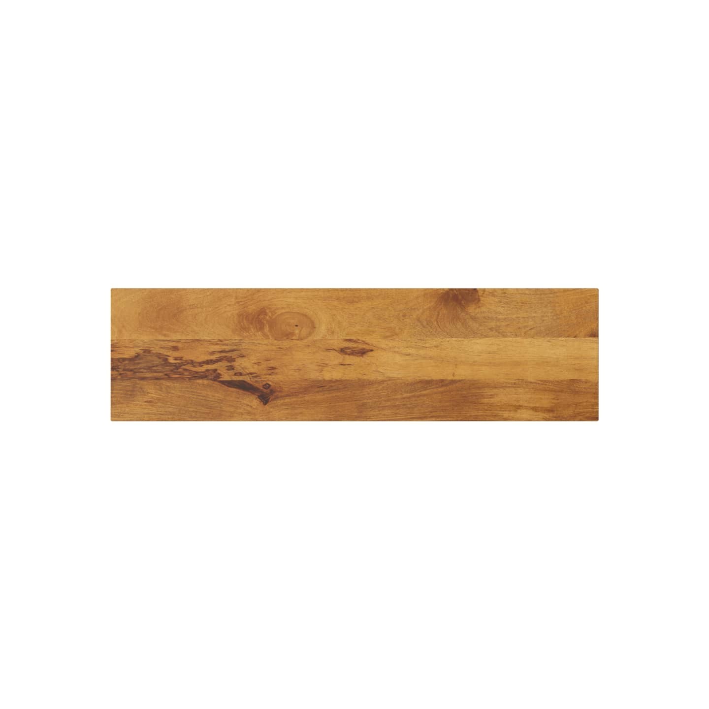 Dessus de table 100x30x2,5cm rectangulaire bois massif manguier