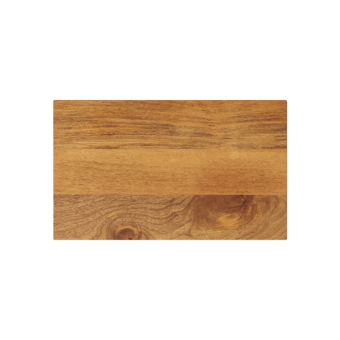 Dessus de table 50x40x2,5 cm rectangulaire bois massif manguier