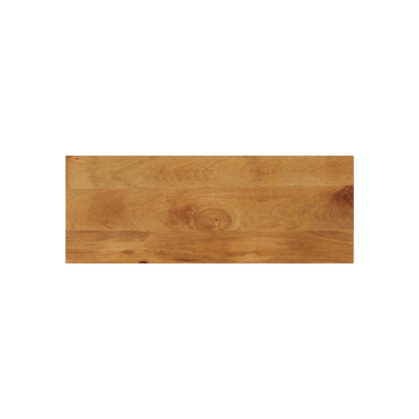 Dessus de table 90x30x2,5 cm rectangulaire bois massif manguier
