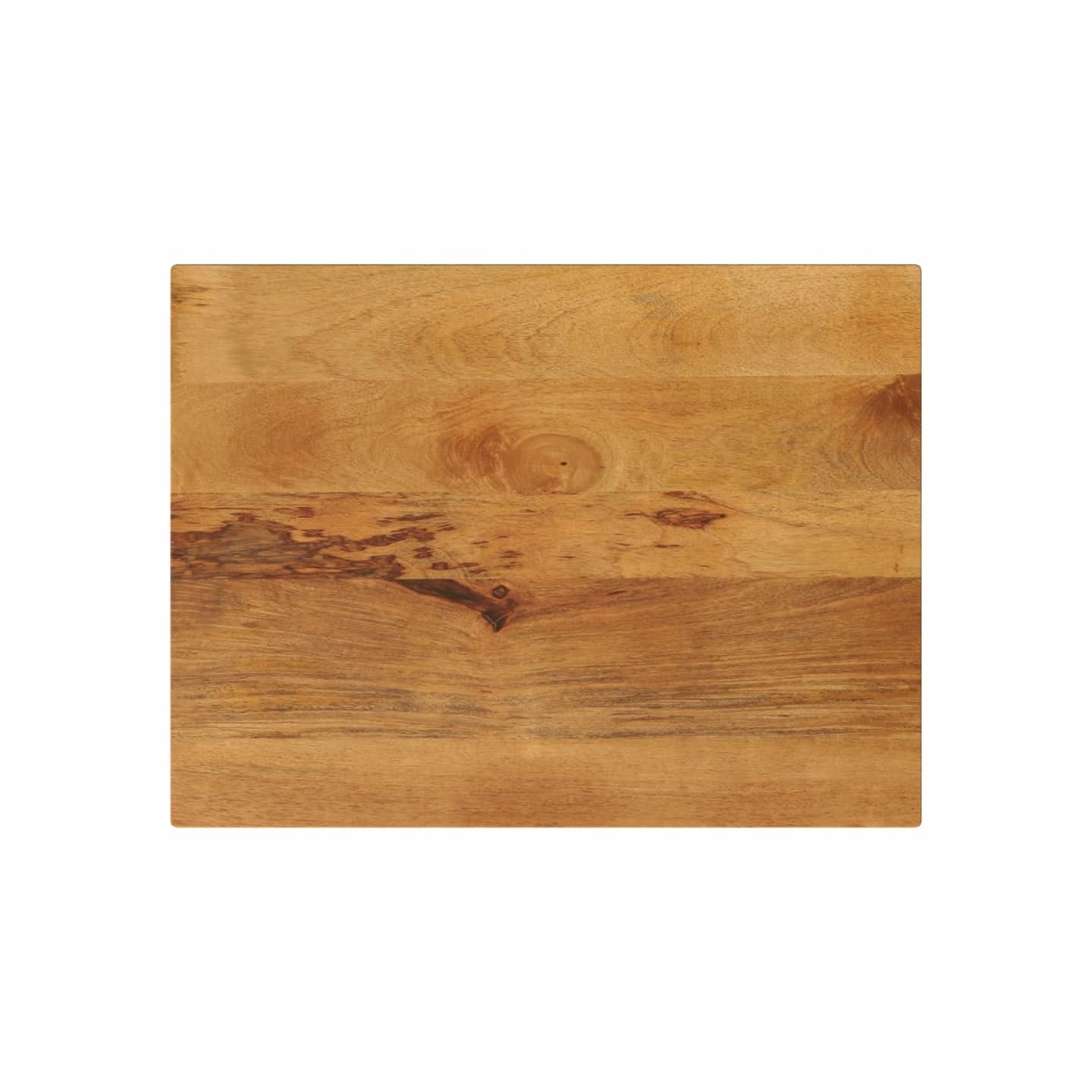Dessus de table 70x50x2,5 cm rectangulaire bois massif manguier