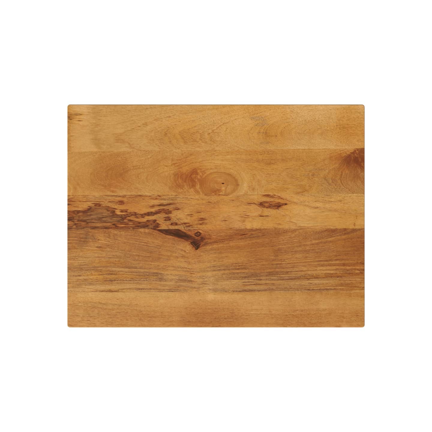 Dessus de table 70x60x3,8 cm rectangulaire bois massif manguier