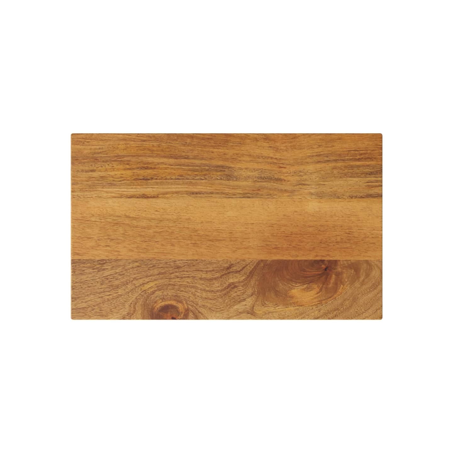 Dessus de table 60x30x3,8 cm rectangulaire bois massif manguier