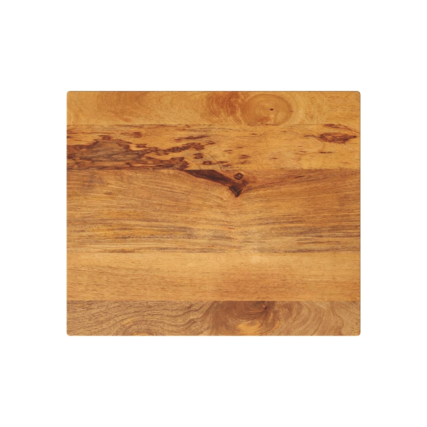 Dessus de table 60x50x3,8 cm rectangulaire bois massif manguier