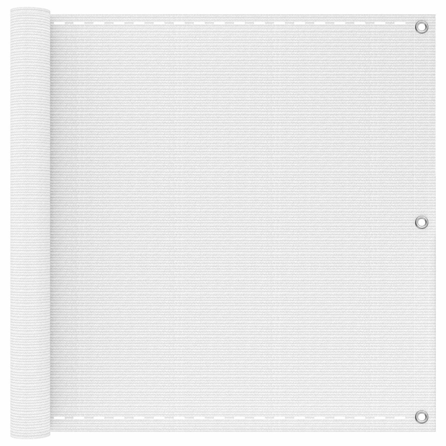 Écran de balcon Rectangulaire 120 x 800 cm HDPE et Aluminium