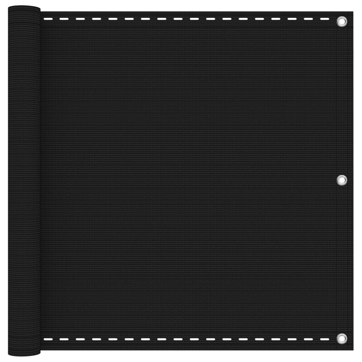Écran de balcon Rectangulaire 75 x 700 cm HDPE et Aluminium