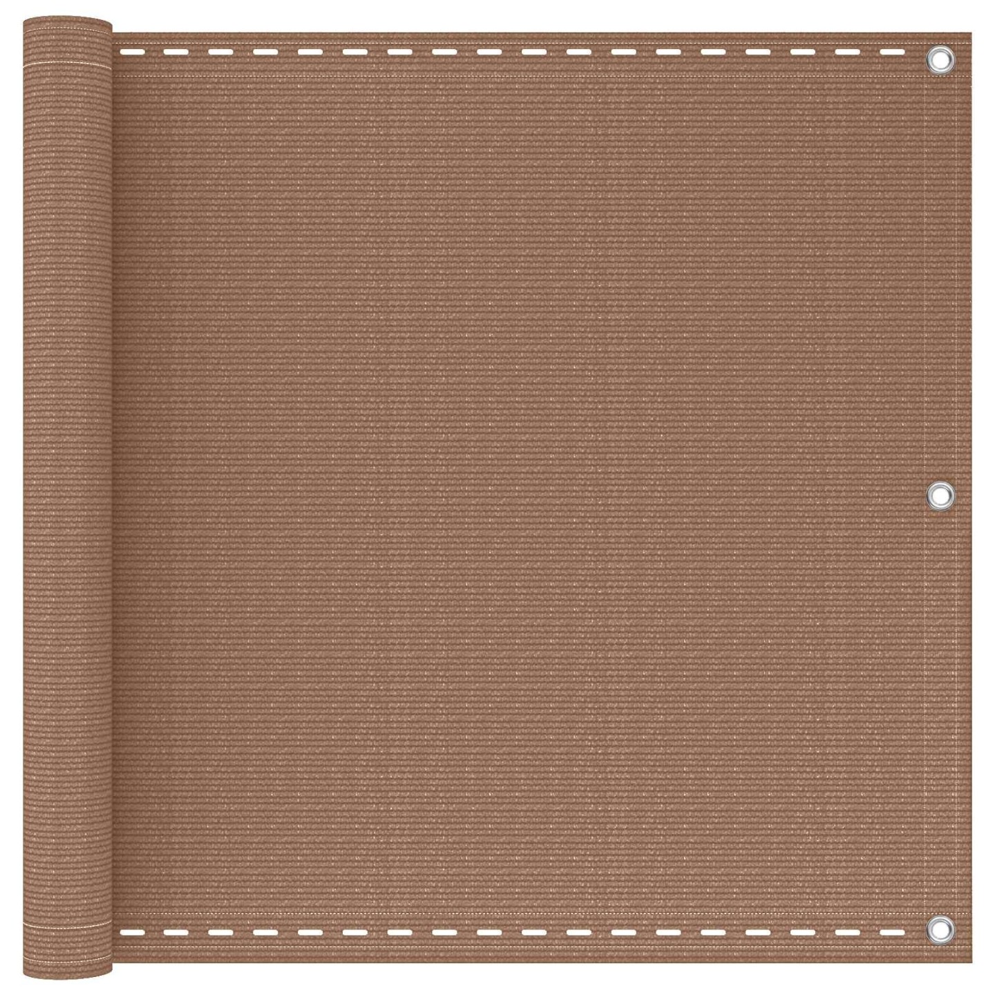 Écran de balcon Rectangulaire 90 x 800 cm HDPE et Aluminium