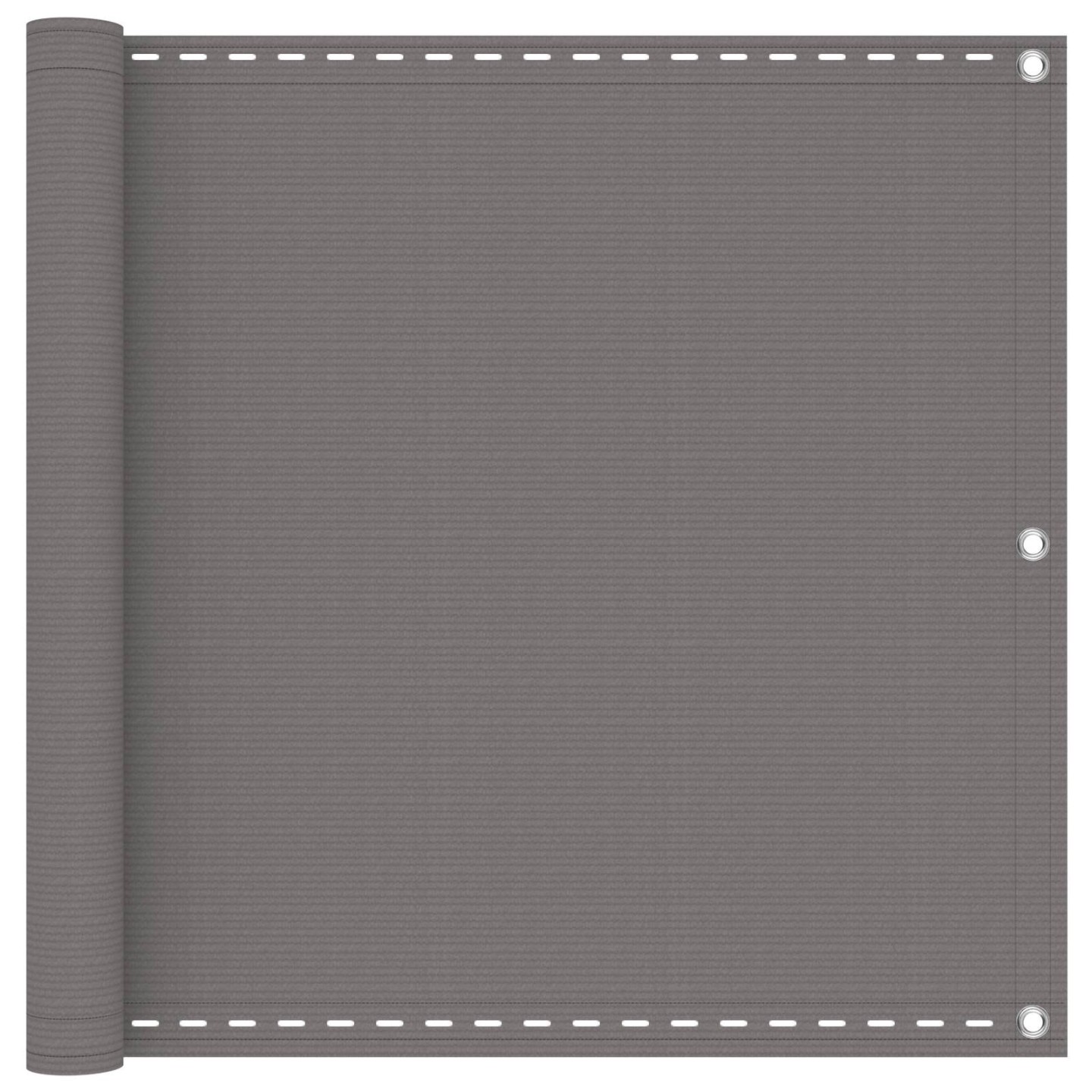 Écran de balcon Rectangulaire 75 x 400 cm HDPE et Aluminium