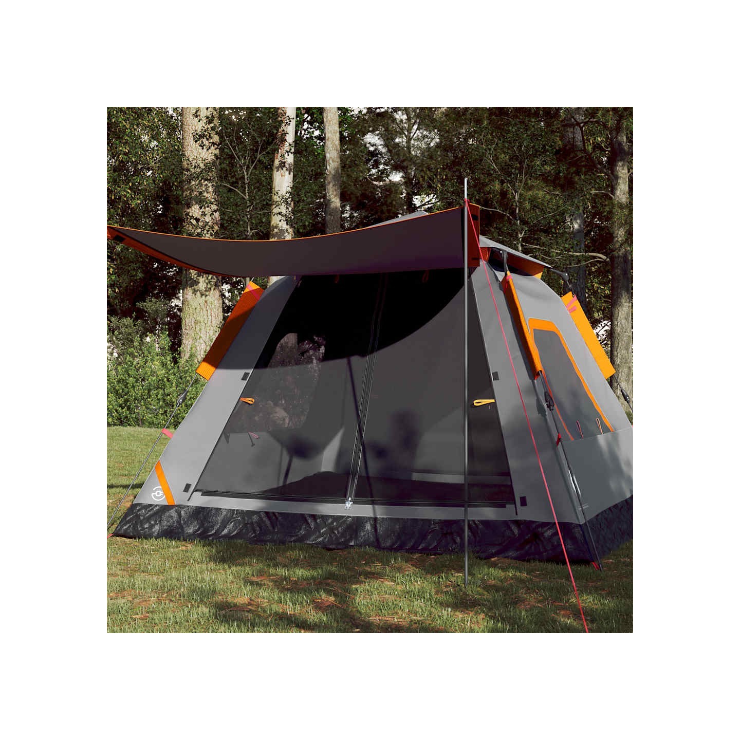 Tente de camping à dôme 5 personnes libération rapide