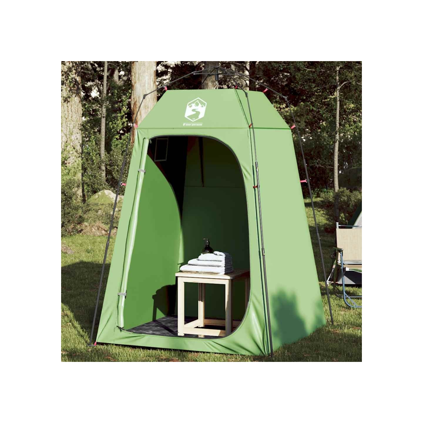 Tente d'intimité vert libération rapide imperméable