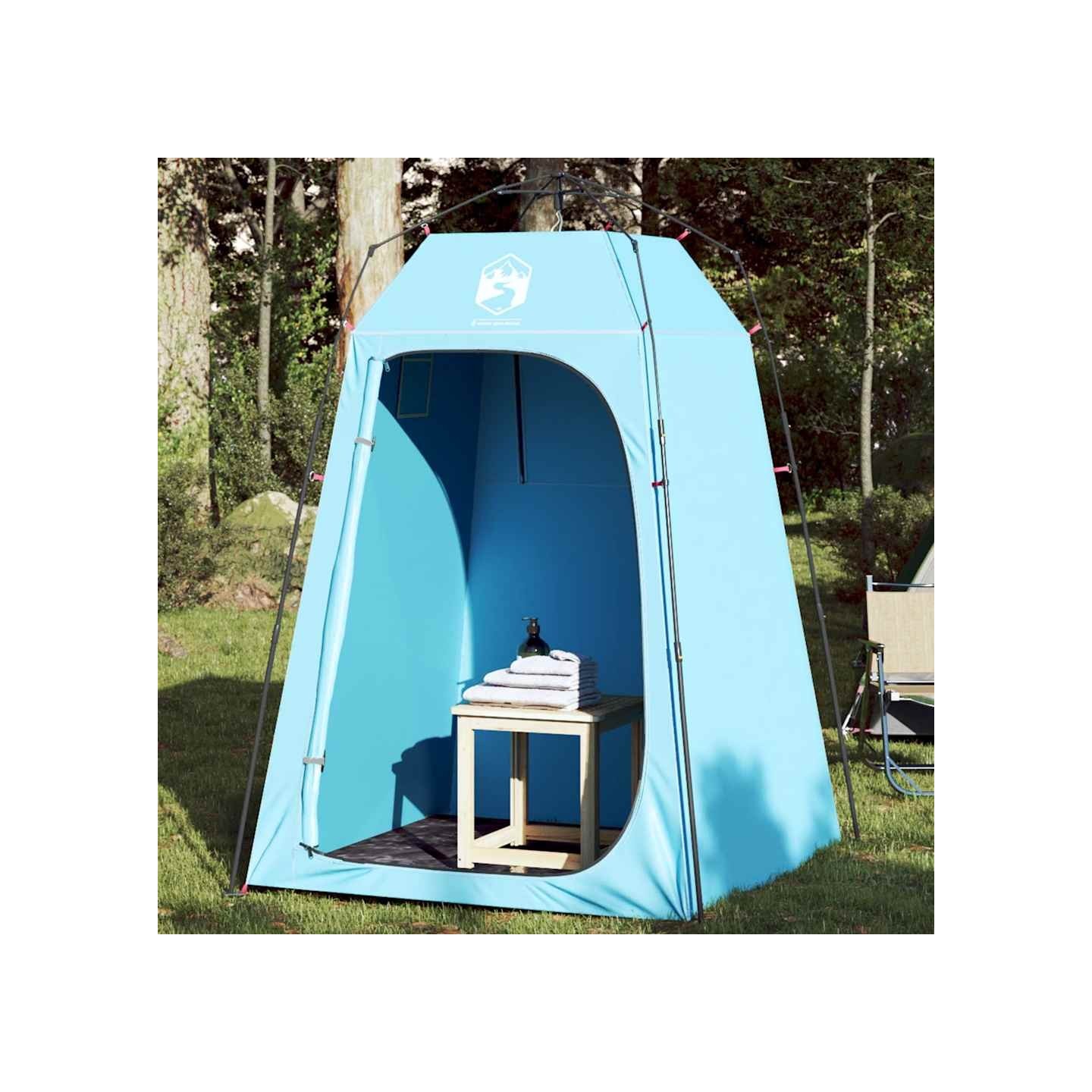 Tente d'intimité bleu libération rapide imperméable