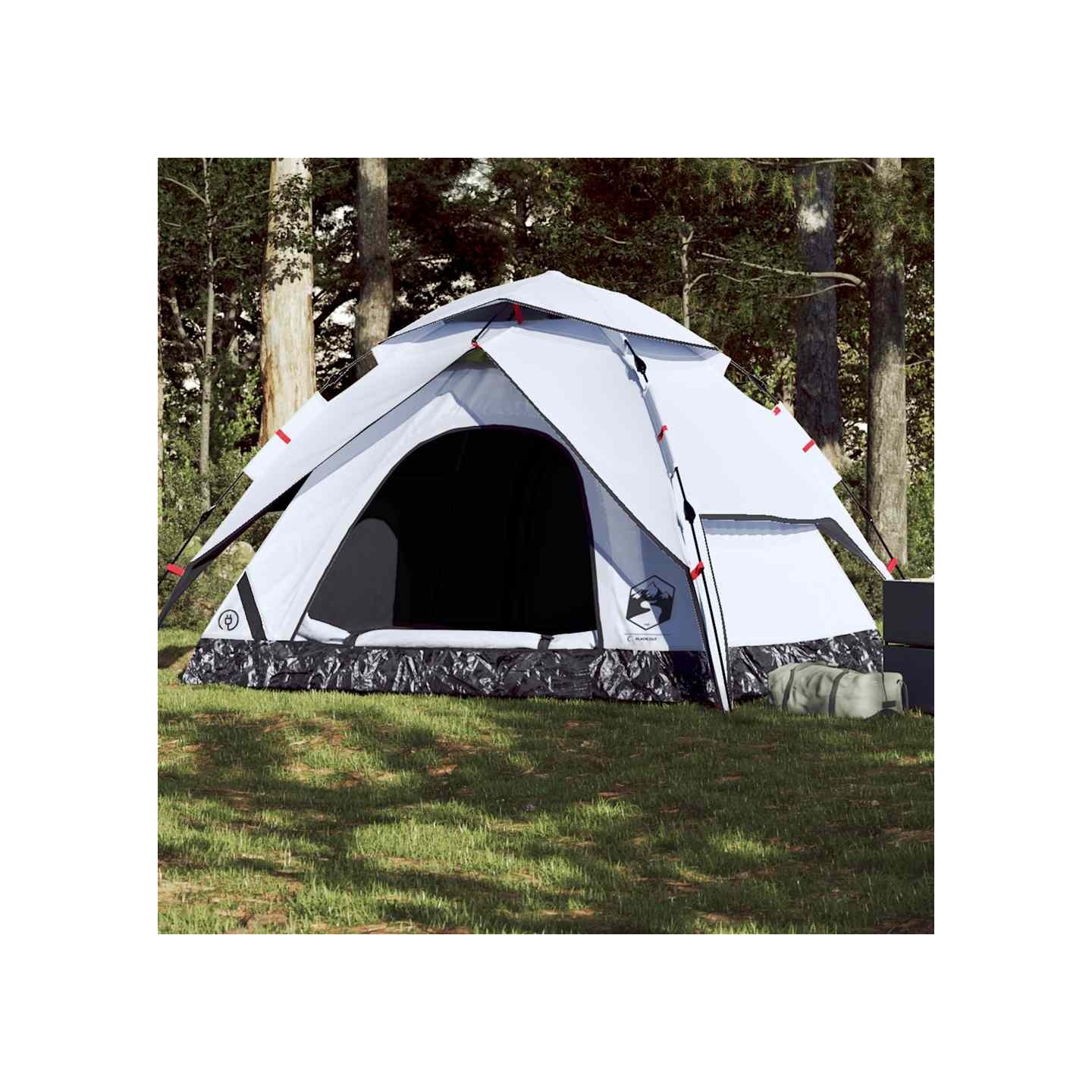 Tente de camping à dôme 5 personnes libération rapide