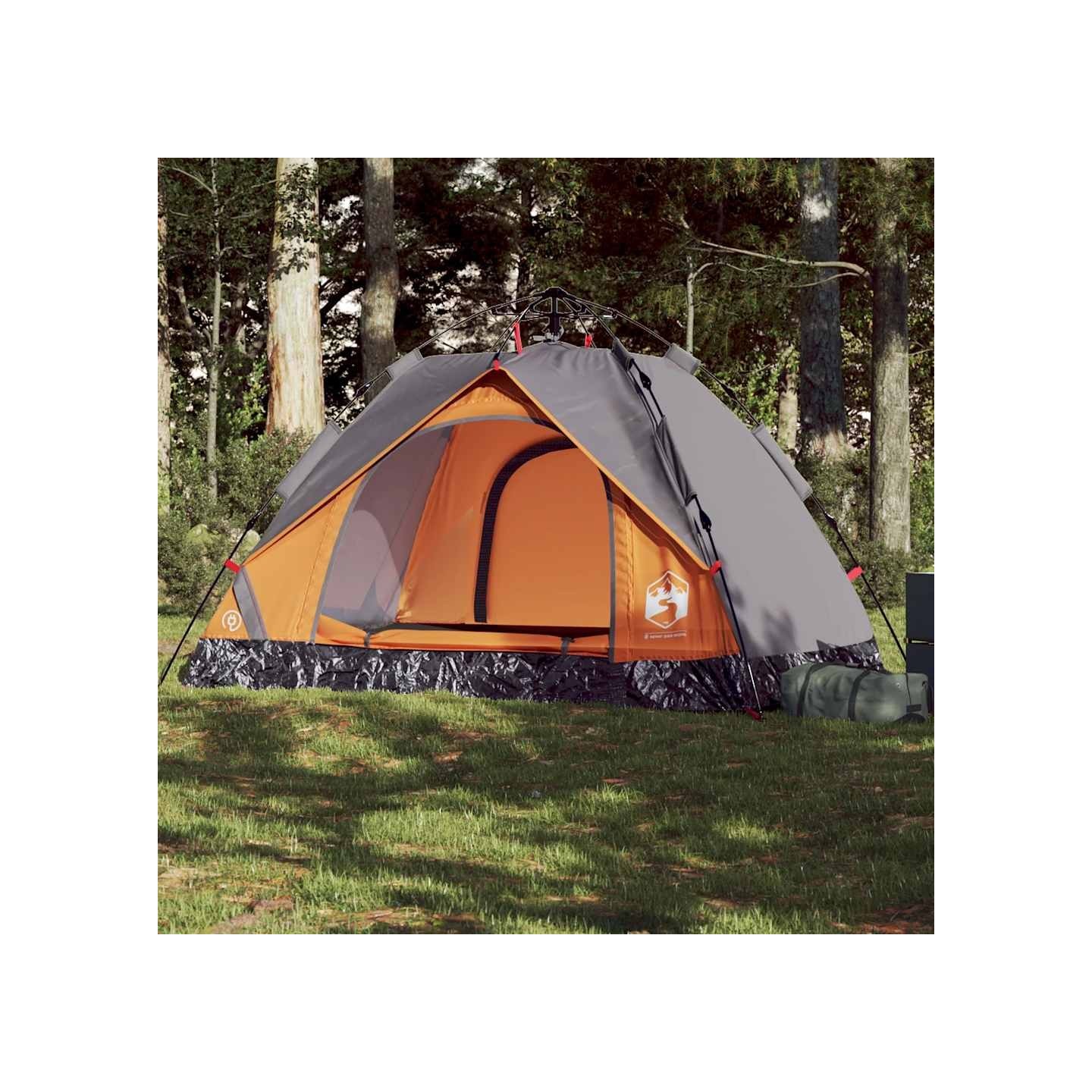 Tente de camping à dôme 2 personnes libération rapide