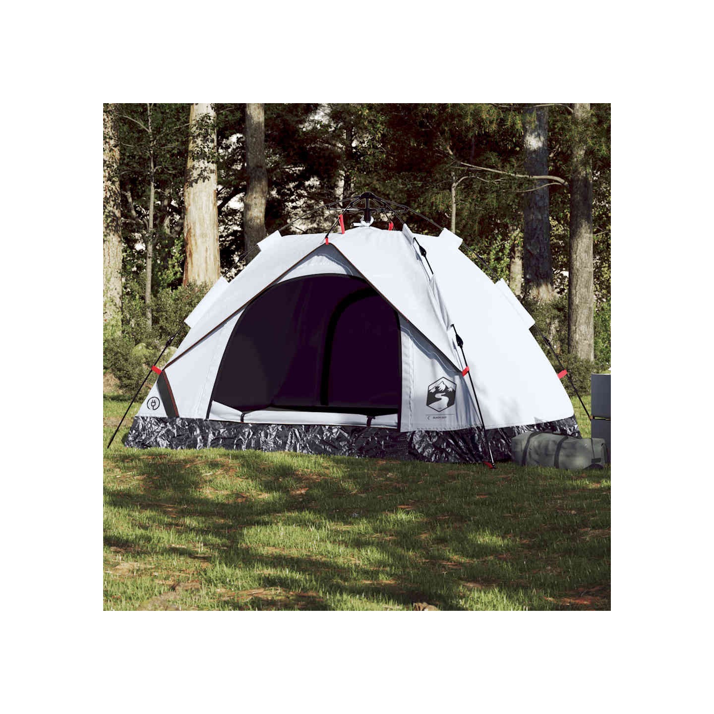 Tente de camping à dôme 2 personnes libération rapide