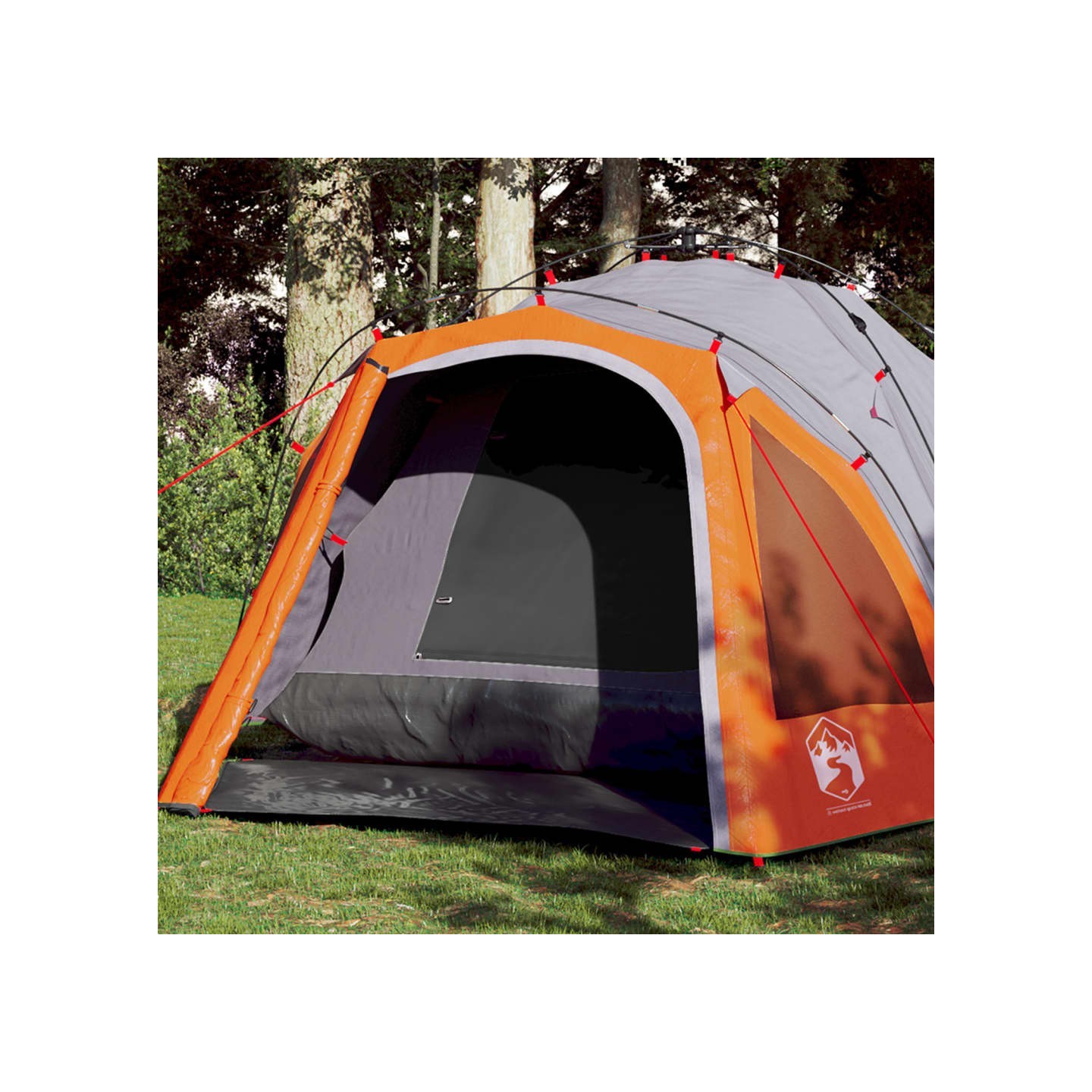 Tente de camping à dôme 3 personnes libération rapide