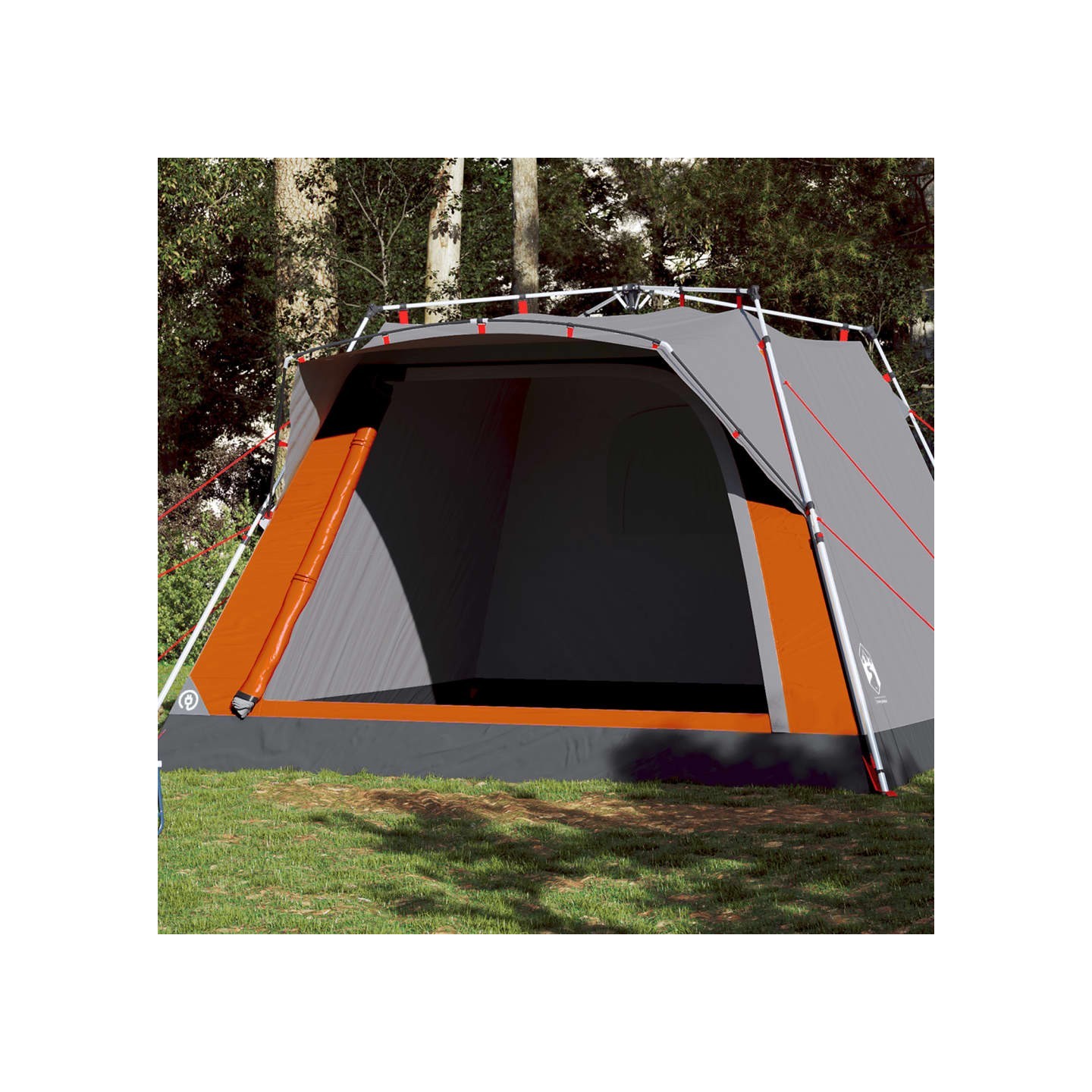 Tente de camping cabine 4 personnes libération rapide