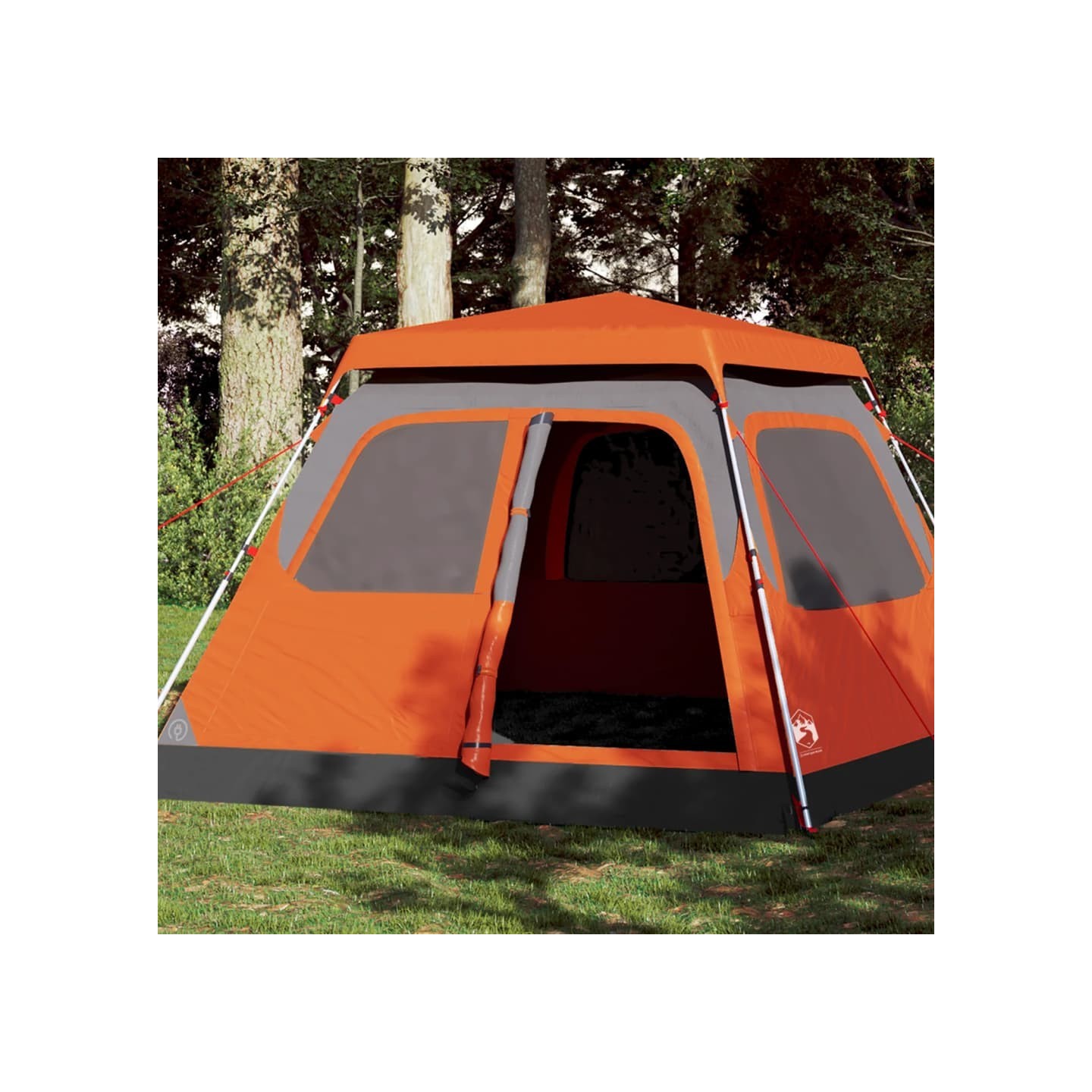Tente de camping à dôme 4 personnes libération rapide