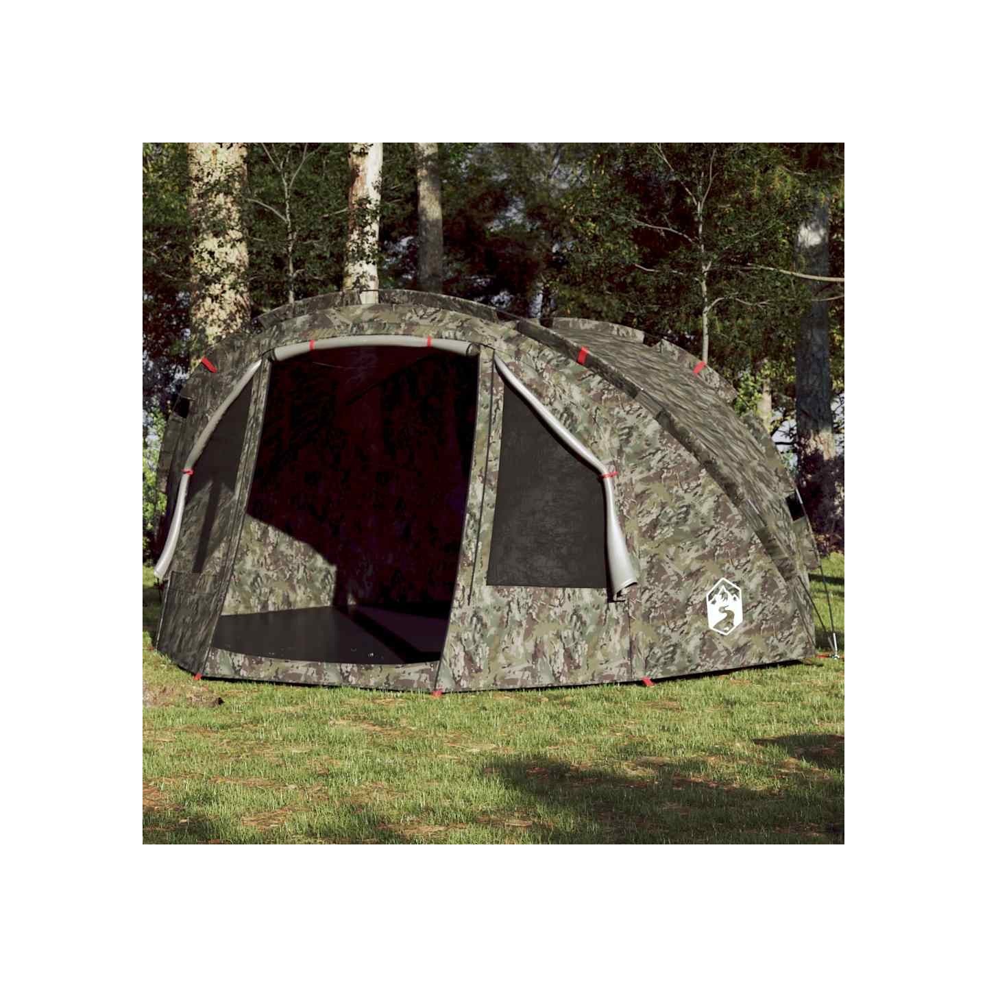 Tente de pêche 2 personnes camouflage imperméable