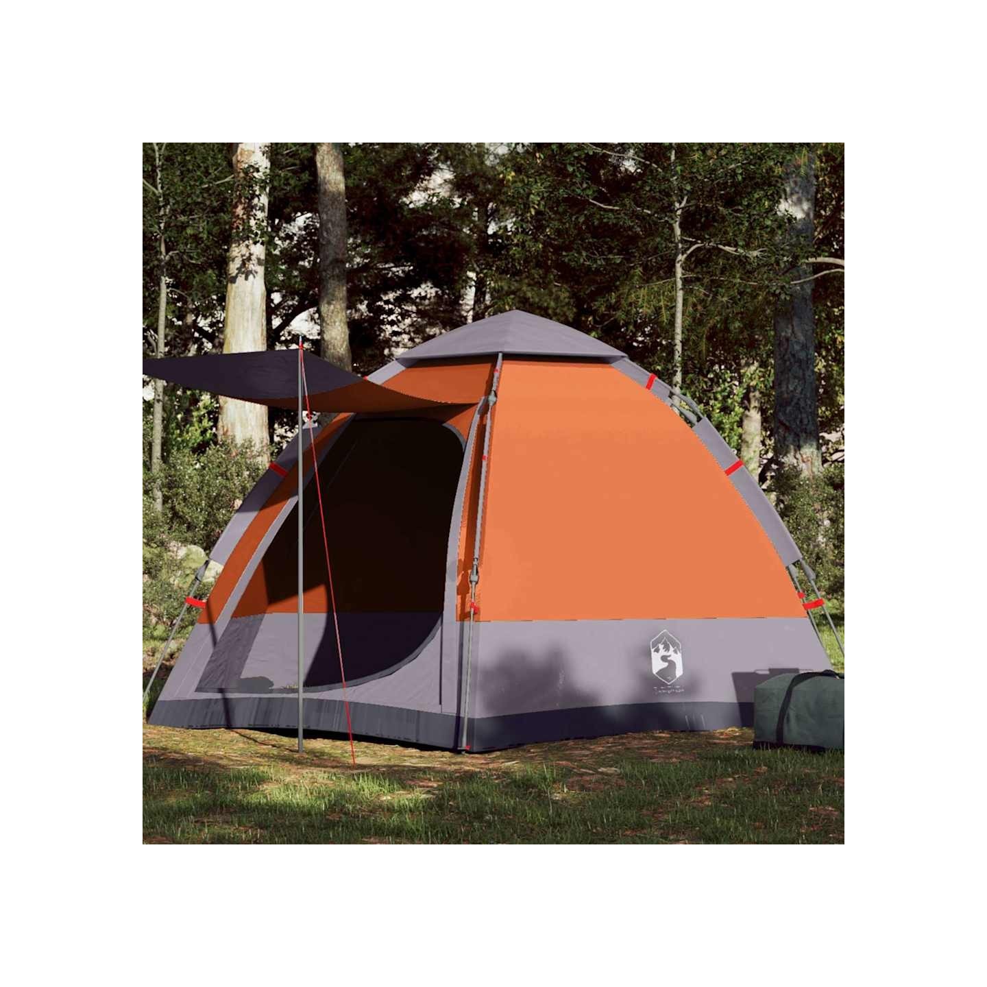 Tente de camping cabine 4 personnes libération rapide