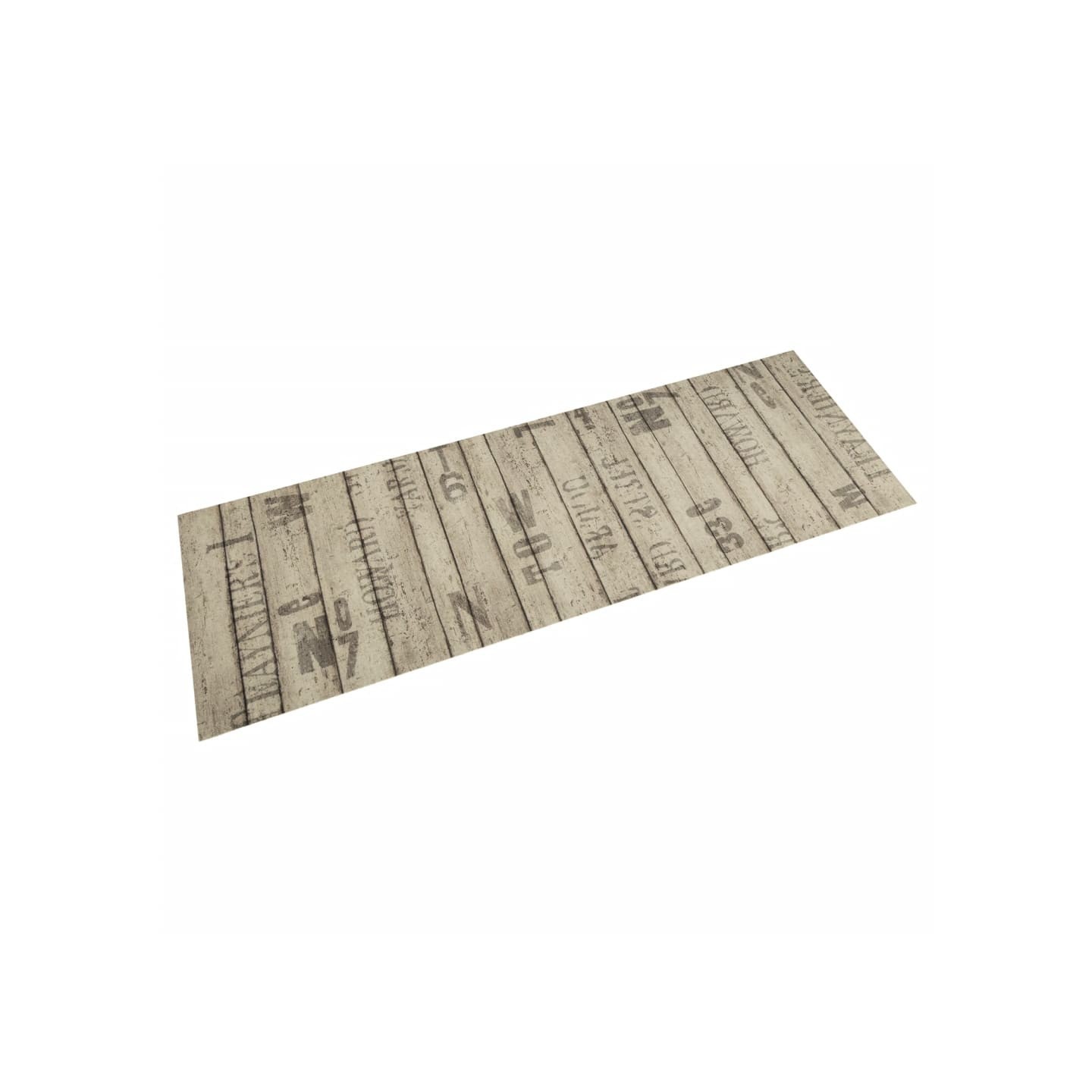 Tapis de cuisine lavable impression de clôture 45x150cm velours