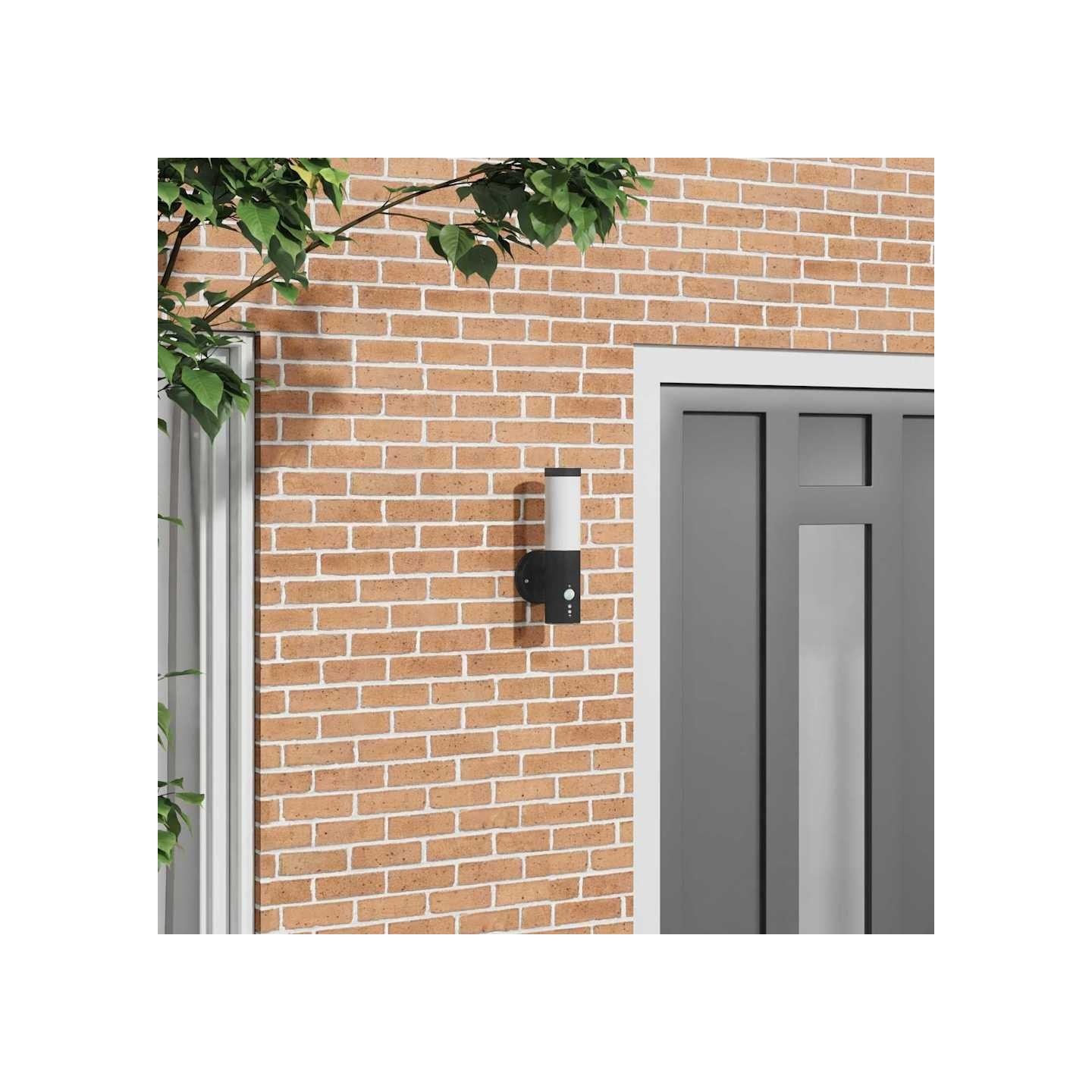 Applique Murale Extérieure Noir 15 x 7,5 x 33 cm