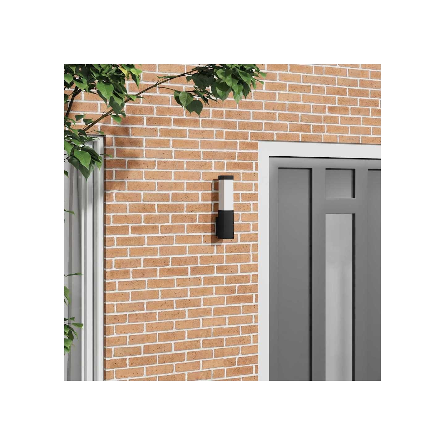 Applique Murale Extérieure Noir 10.5 x 6 x 33 cm