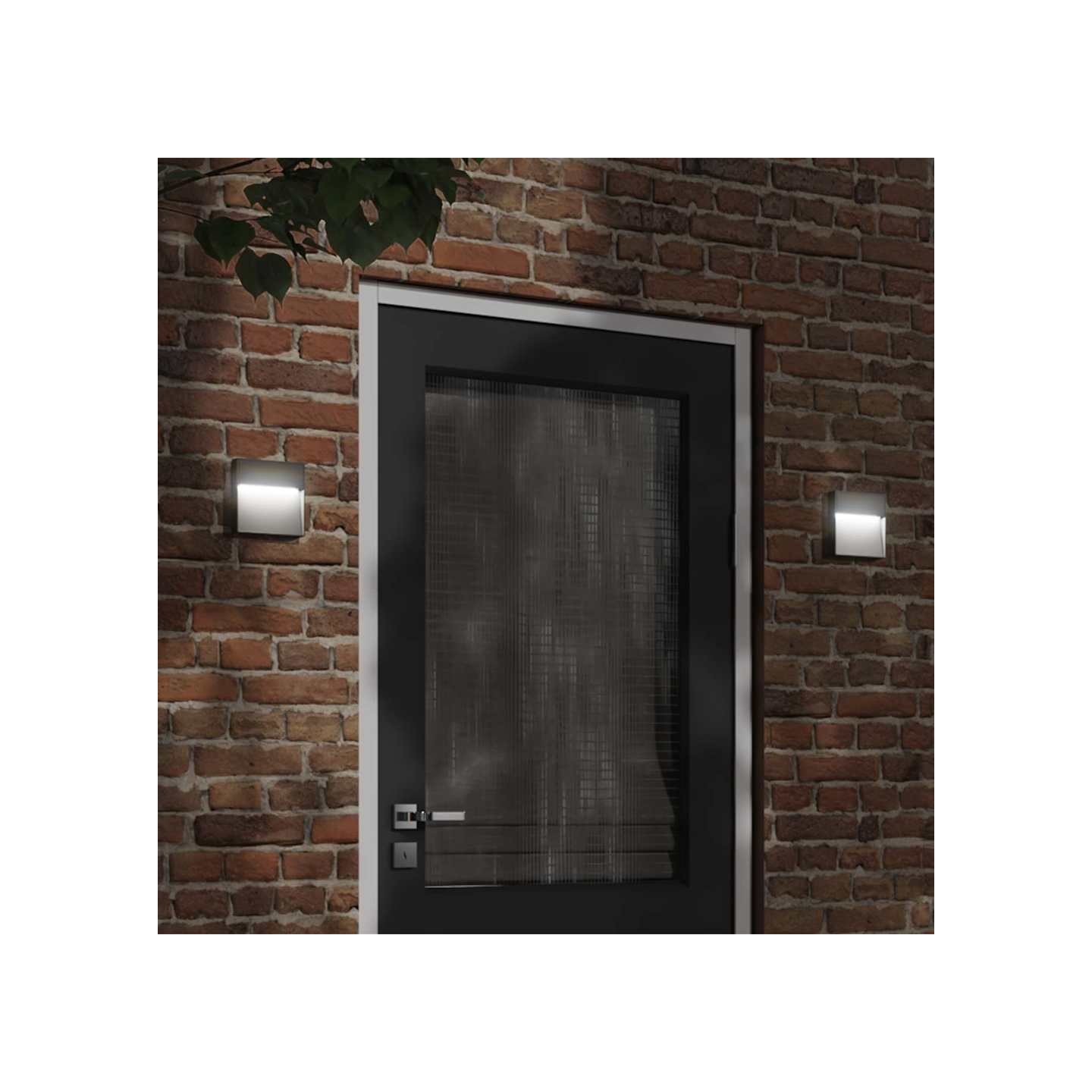 Applique murale LED d'extérieur aluminium moulé sous pression