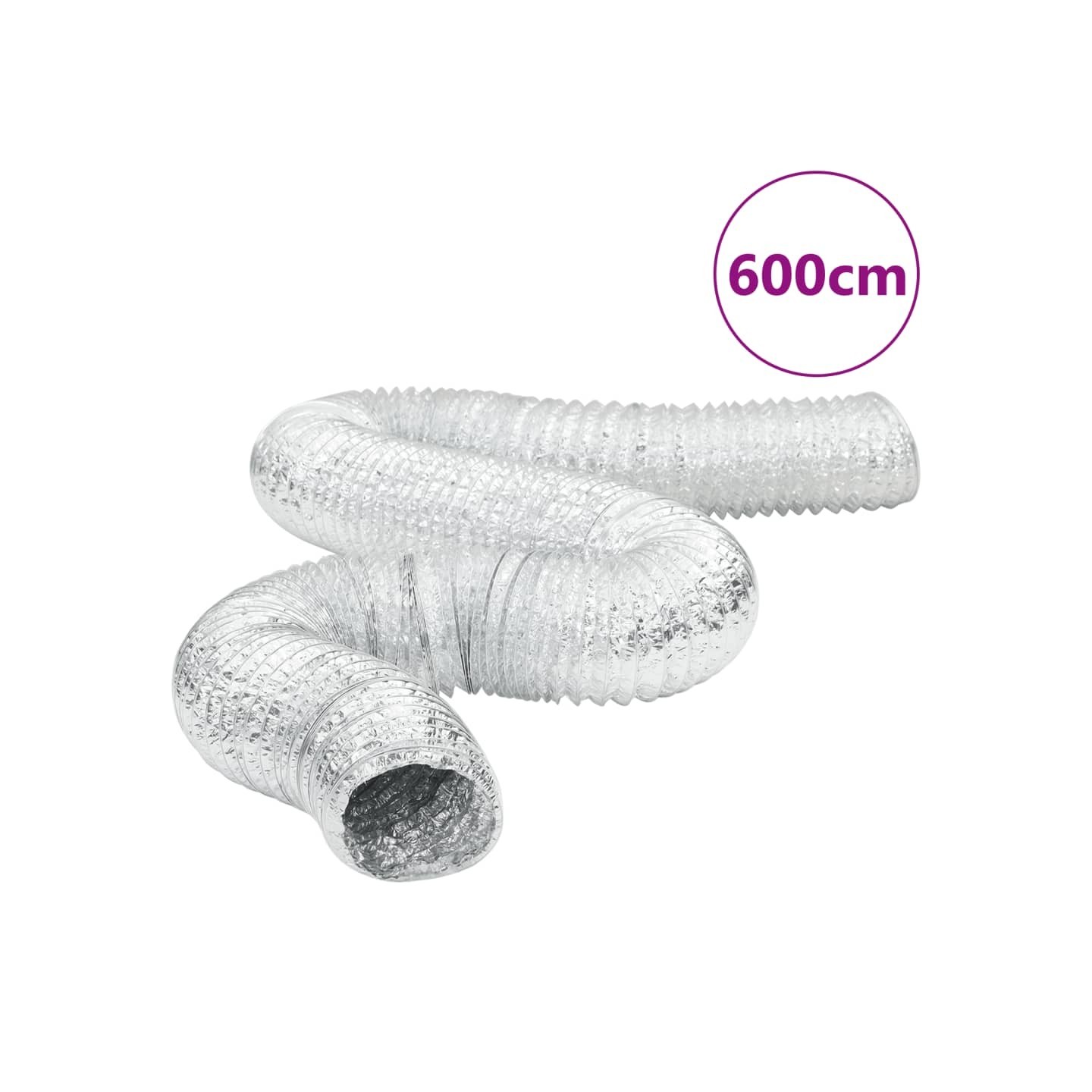 Conduit de ventilation aluminium 6 m Ø10 cm