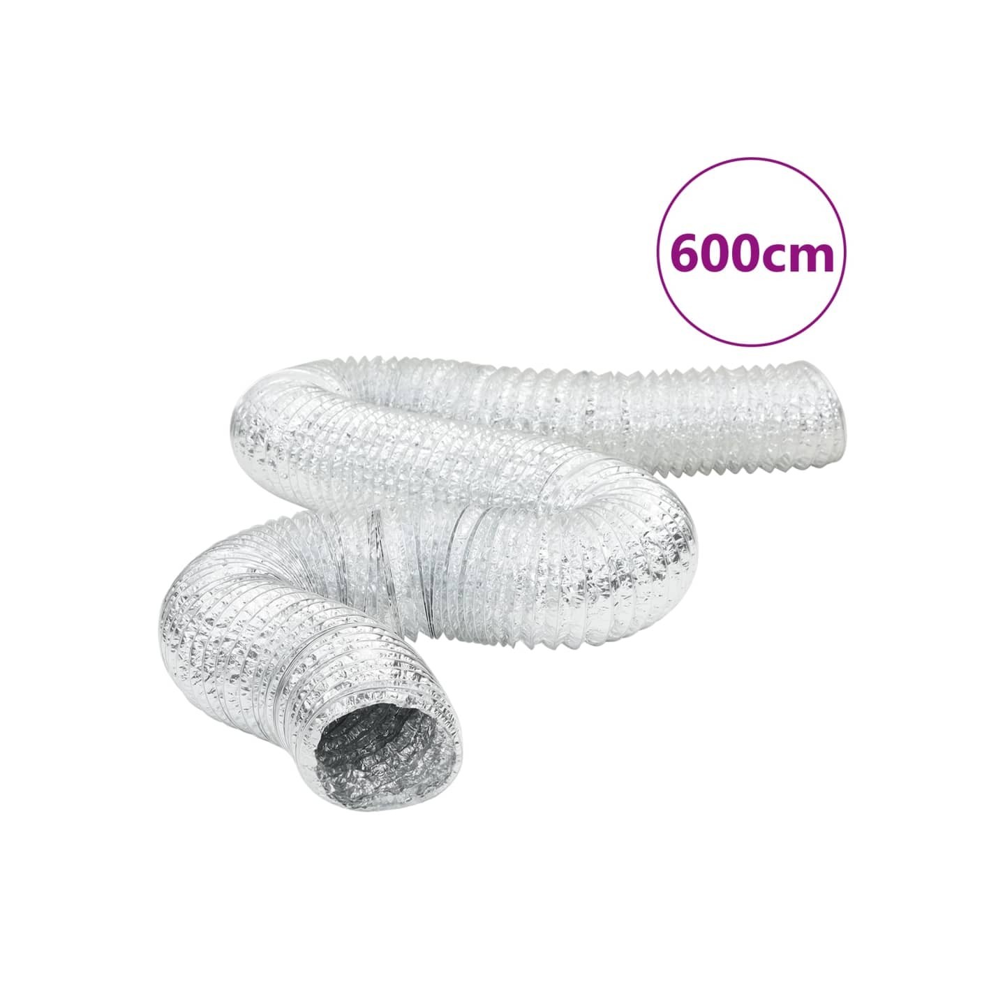 Conduit de ventilation aluminium 6 m Ø20 cm