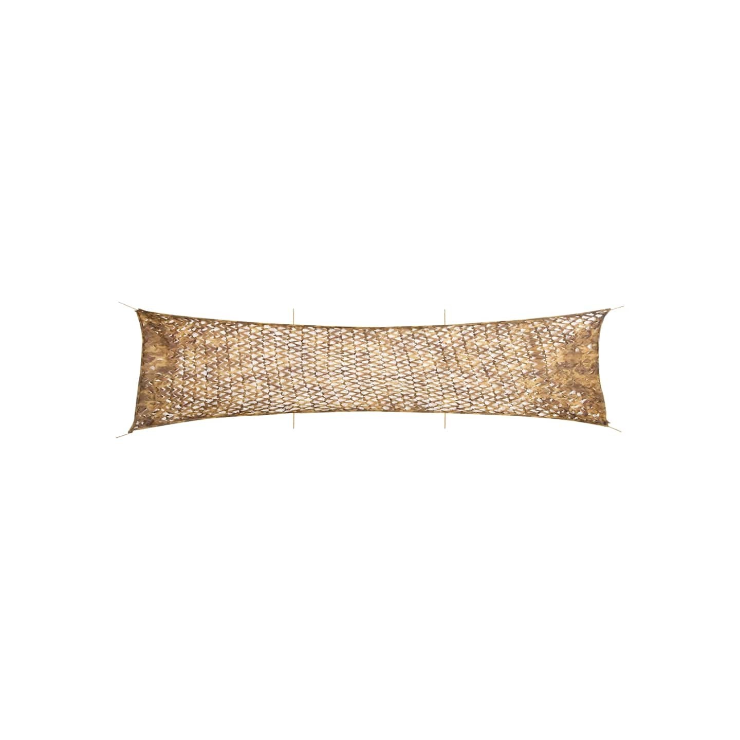 Filet de camouflage avec sac de rangement 613x138 cm sable