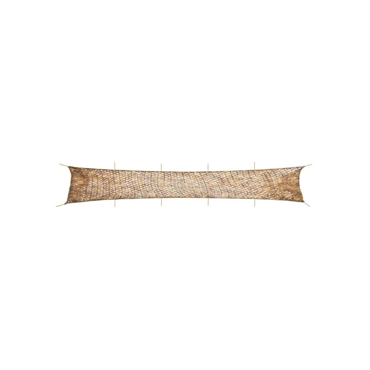 Filet de camouflage avec sac de rangement 1038x137 cm sable