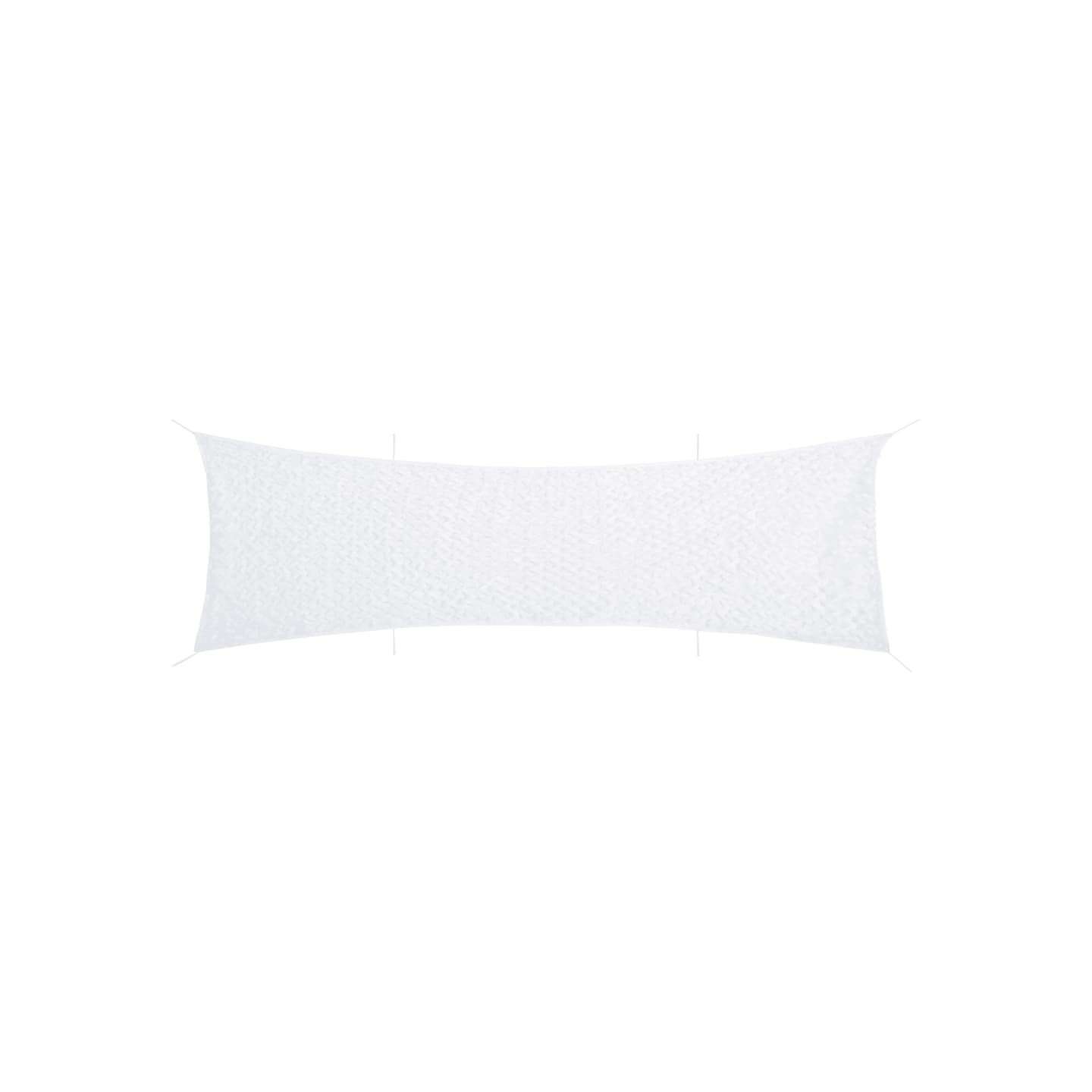 Filet de camouflage avec sac de rangement 706x140 cm blanc