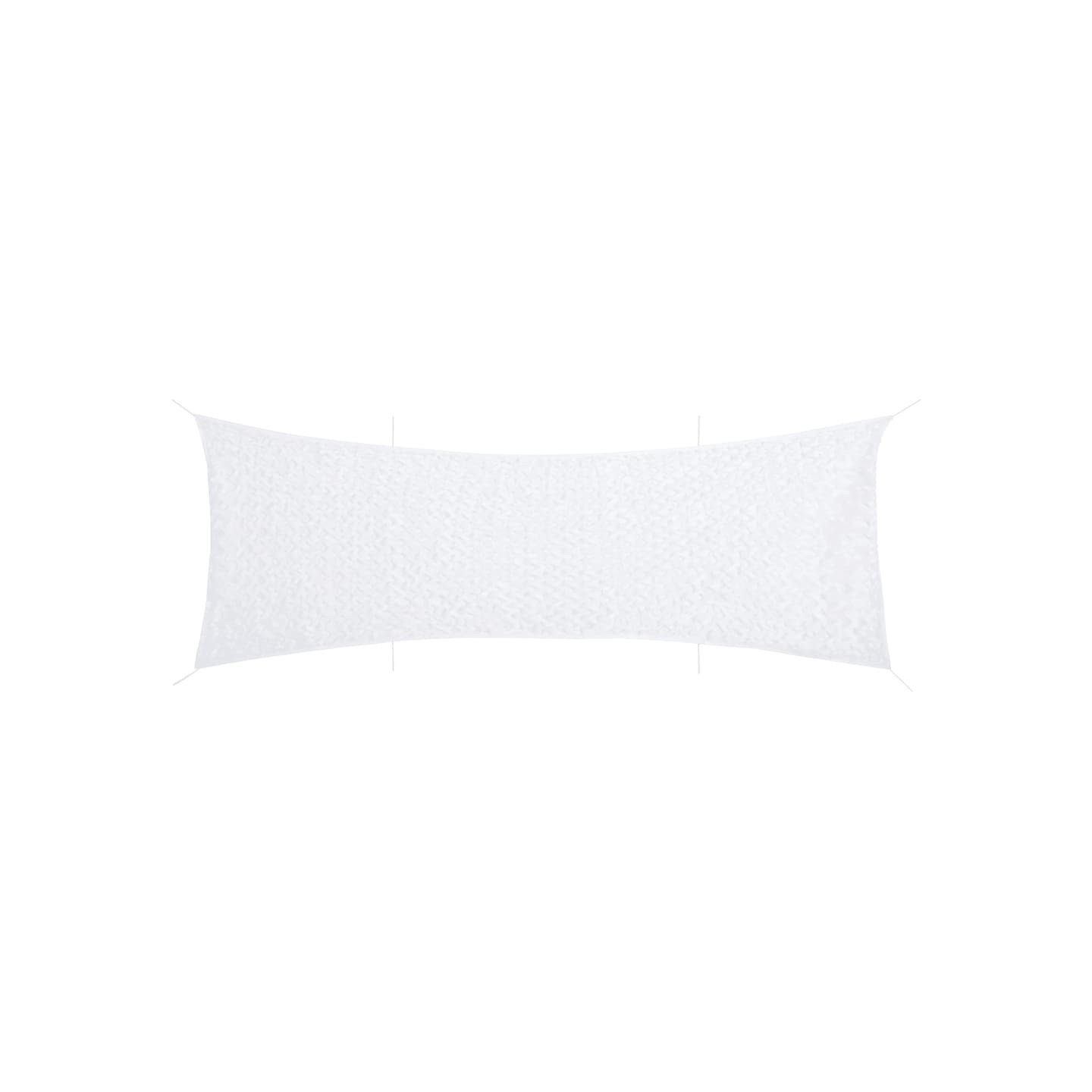 Filet de camouflage avec sac de rangement 753x199 cm blanc