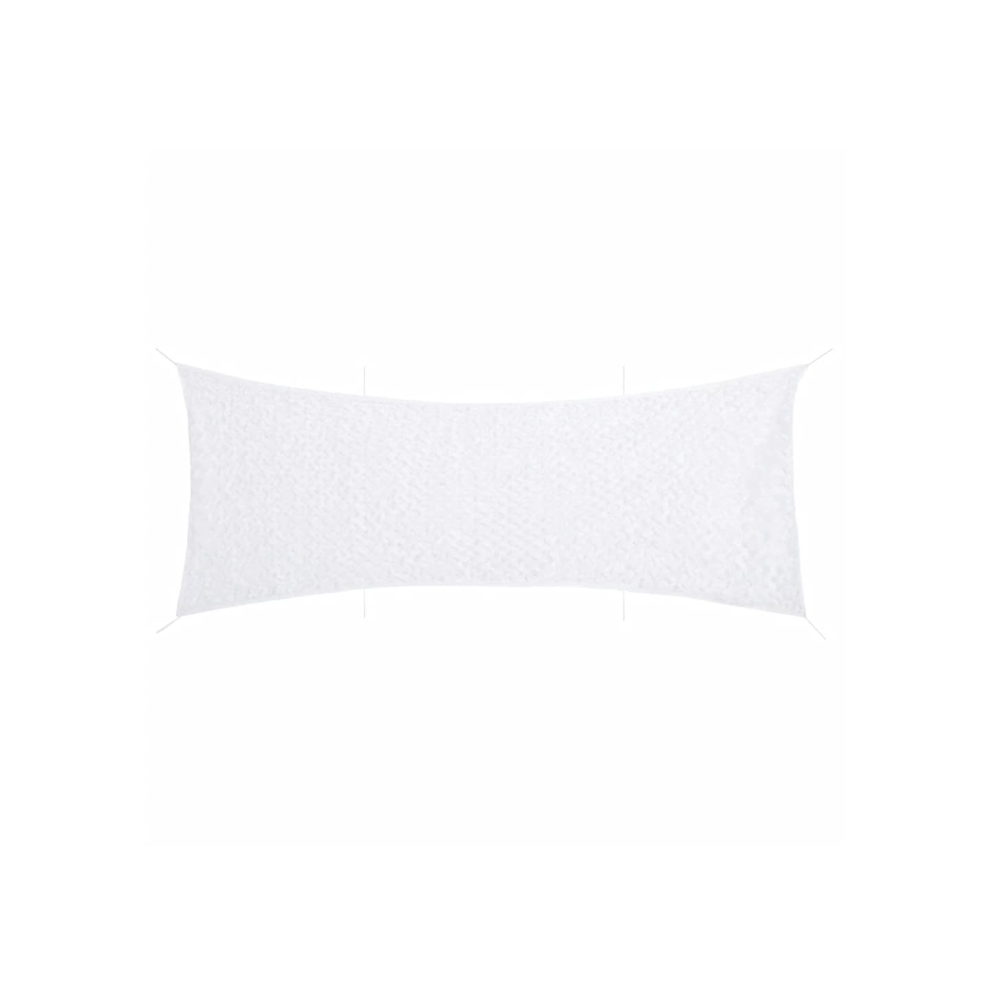 Filet de camouflage avec sac de rangement 721x294 cm blanc