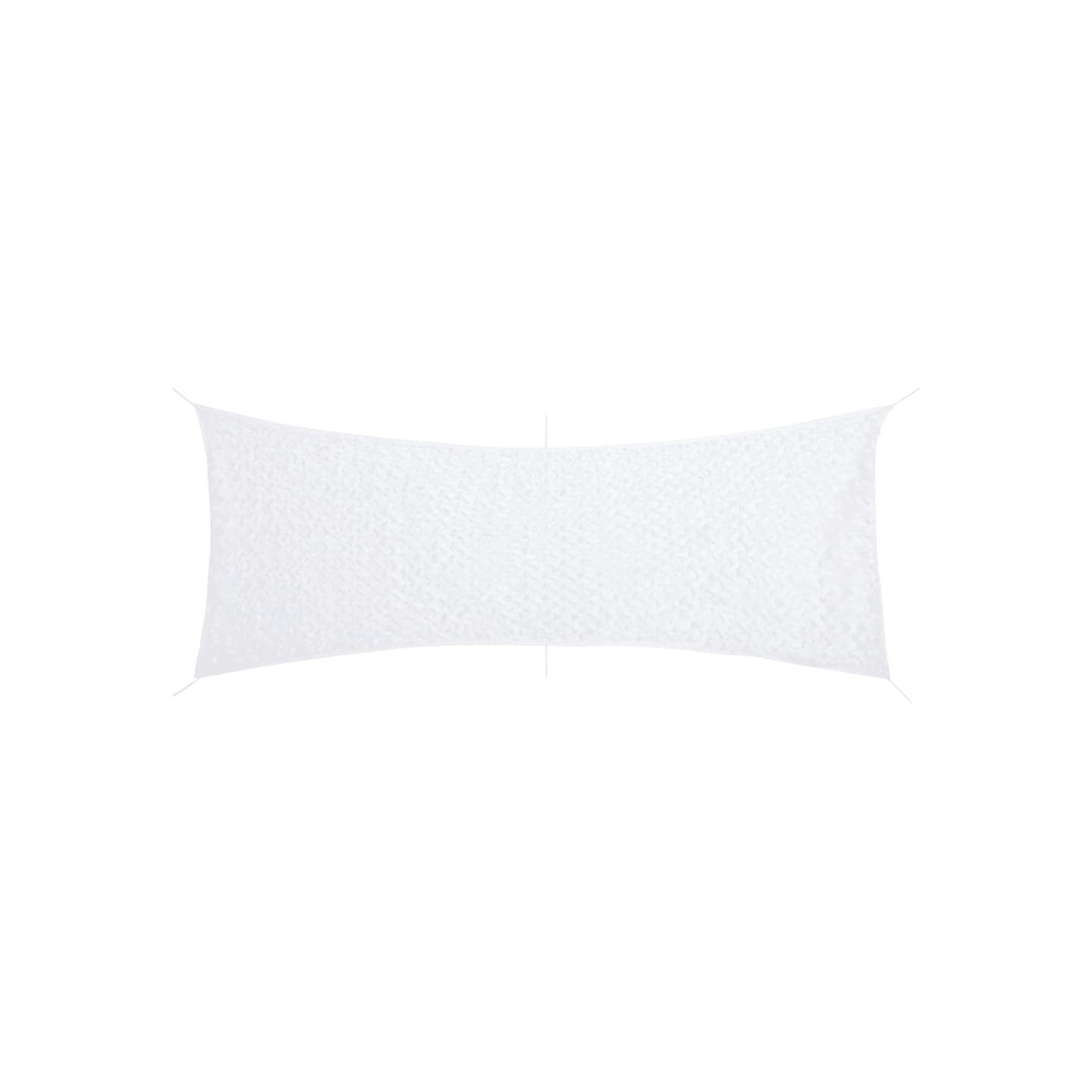 Filet de camouflage avec sac de rangement 412x144 cm blanc