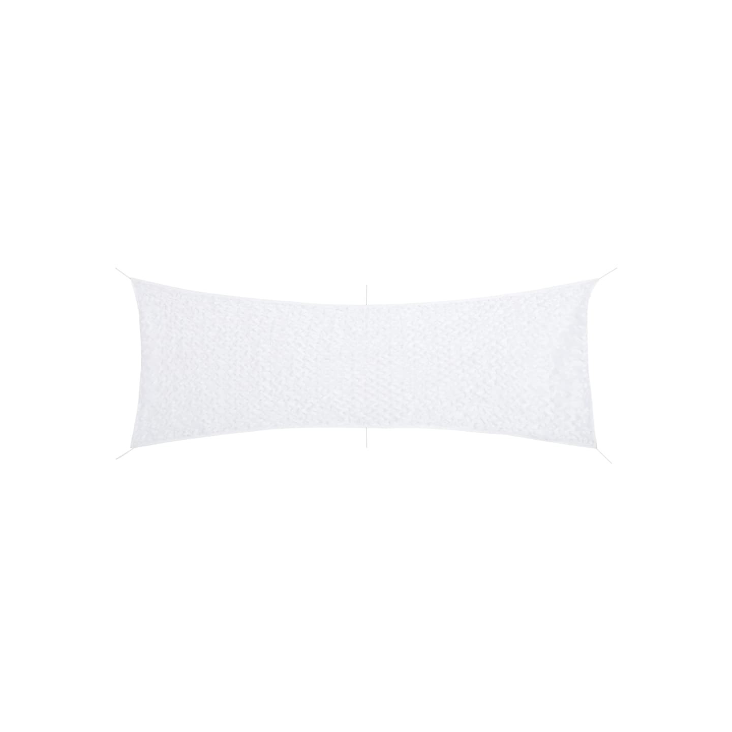 Filet de camouflage avec sac de rangement 519x142 cm blanc